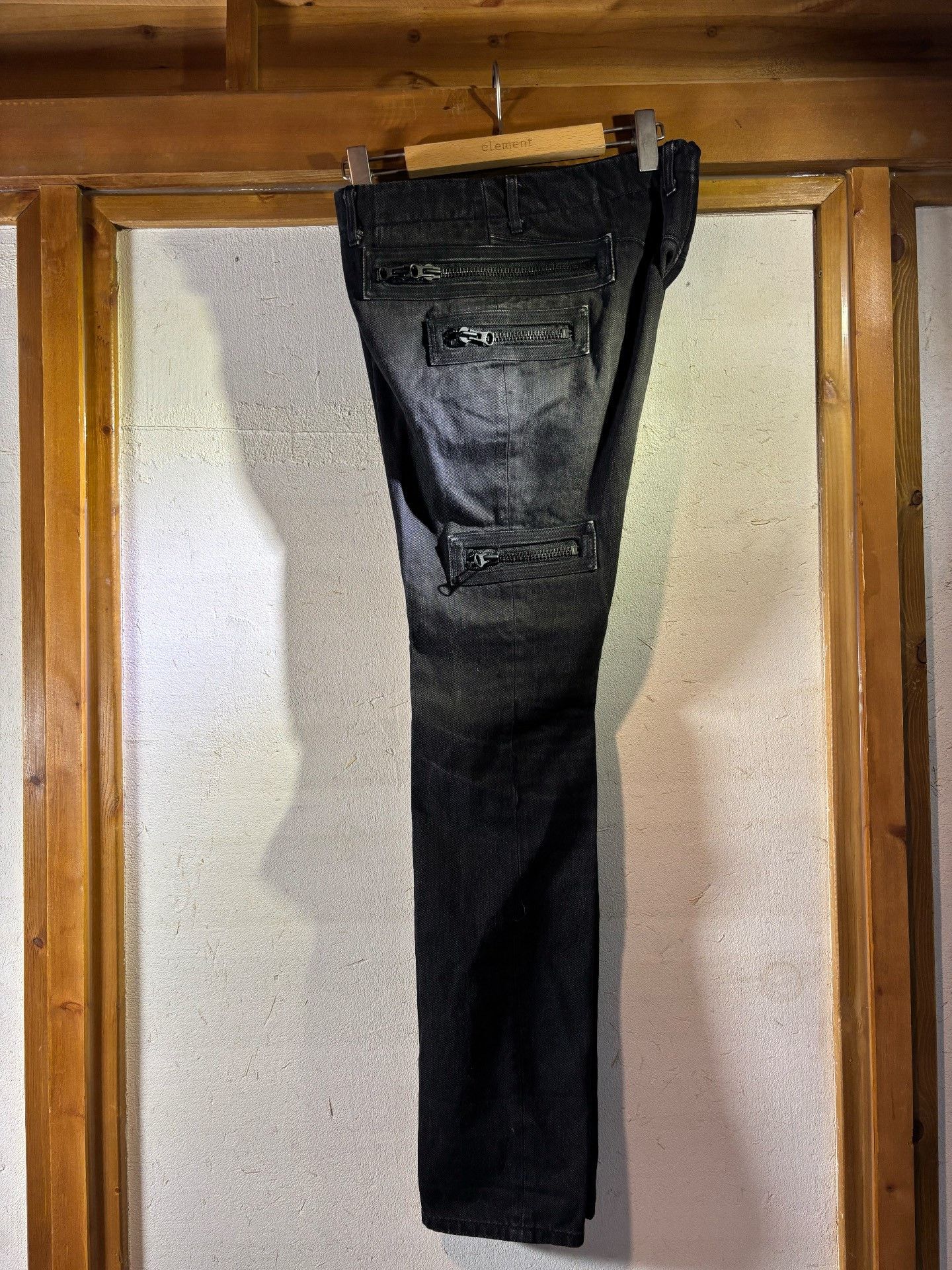 Tete Homme HALB 2008 Runway Zipper Jeans Size US 34 / EU 50 - 4 Thumbnail