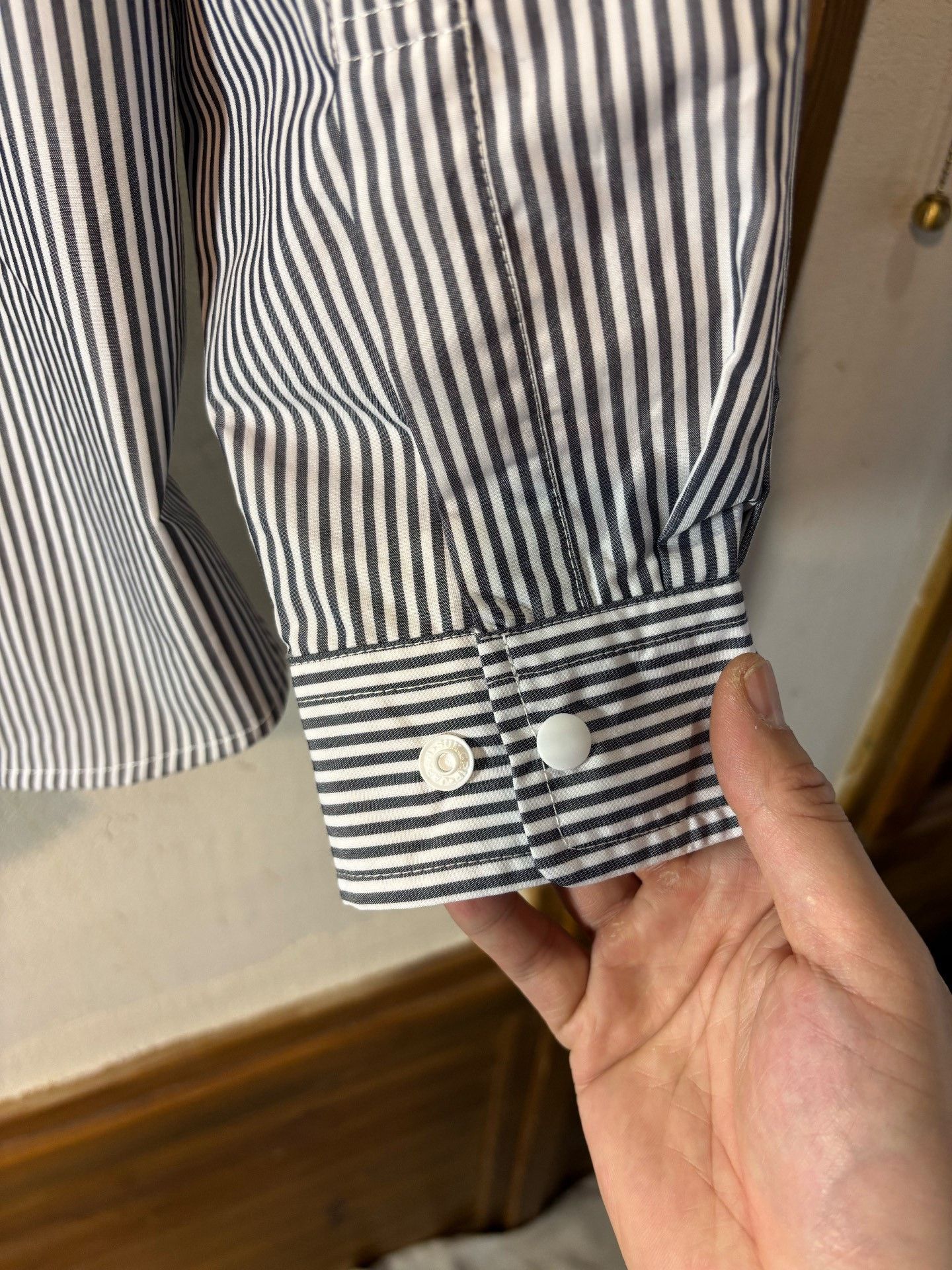 unfil Setinn Multi-Zip Striped Shirt Size US L / EU 52-54 / 3 - 9 Thumbnail