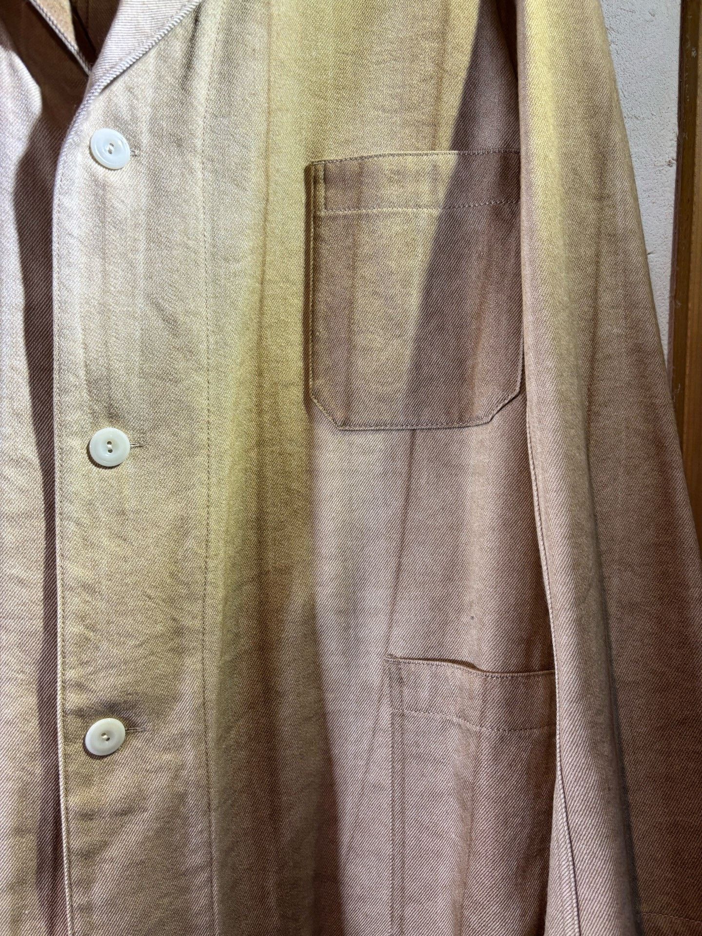Beams Plus Beams Plus Distressed Sun-Processed Blazer Size US XL / EU 56 / 4 - 4 Thumbnail