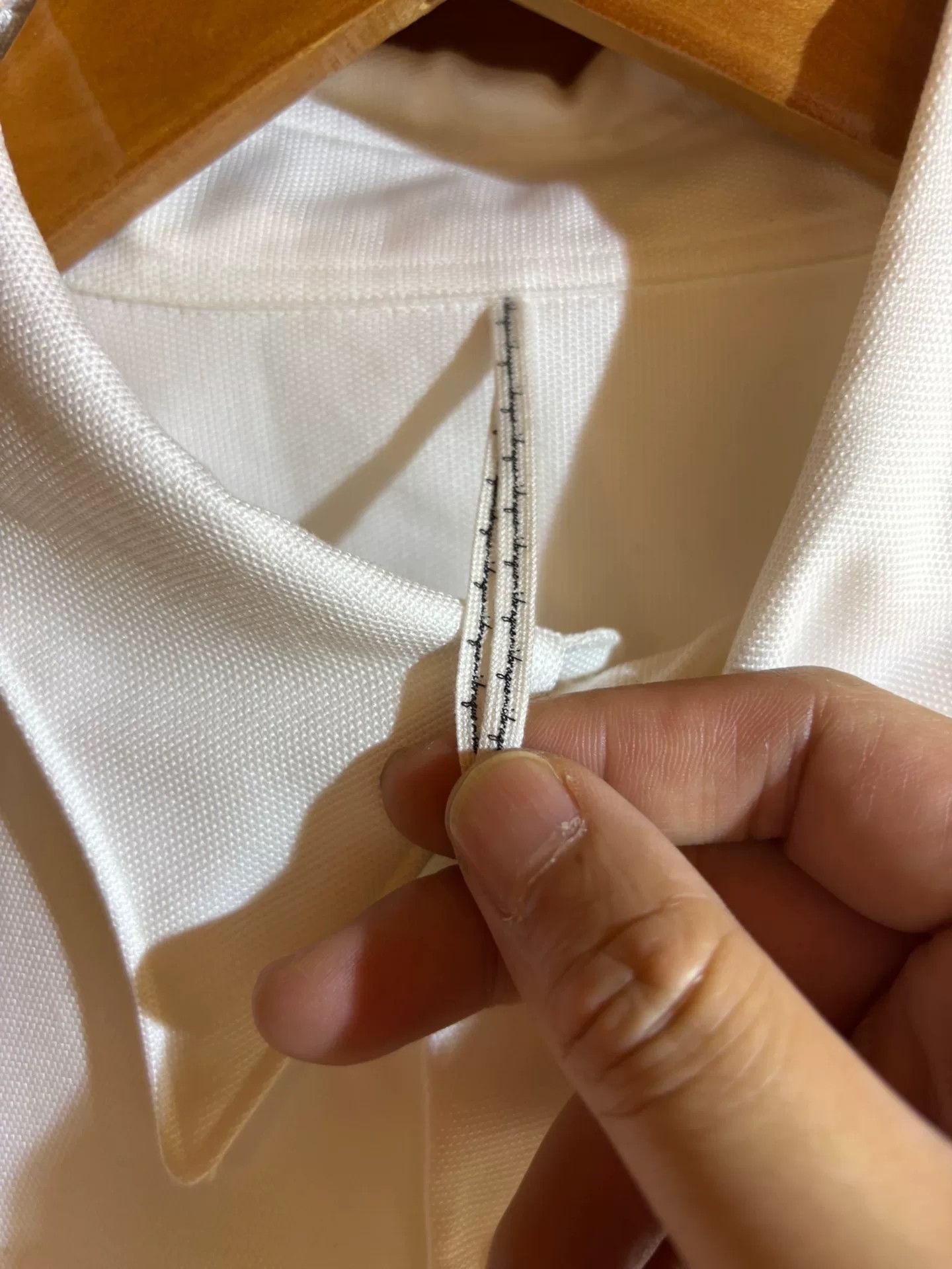 M.Nii Men's Brapue Italian Arc Collar Shirt Size US M / EU 48-50 / 2 - 3 Thumbnail