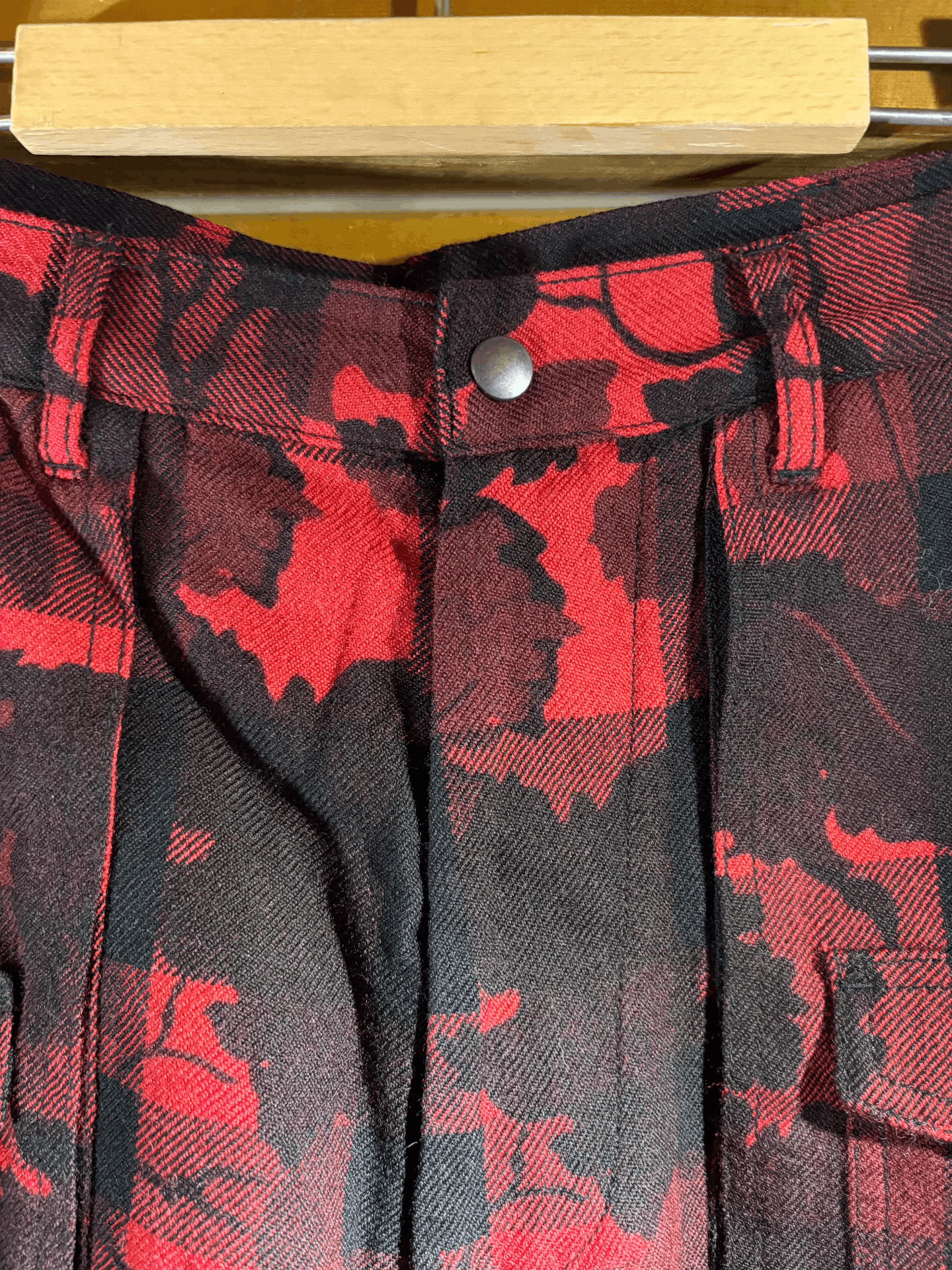 Beams Plus Beams Plus Red Leaf Camo Plaid Pants Size US 30 / EU 46 - 2 Thumbnail
