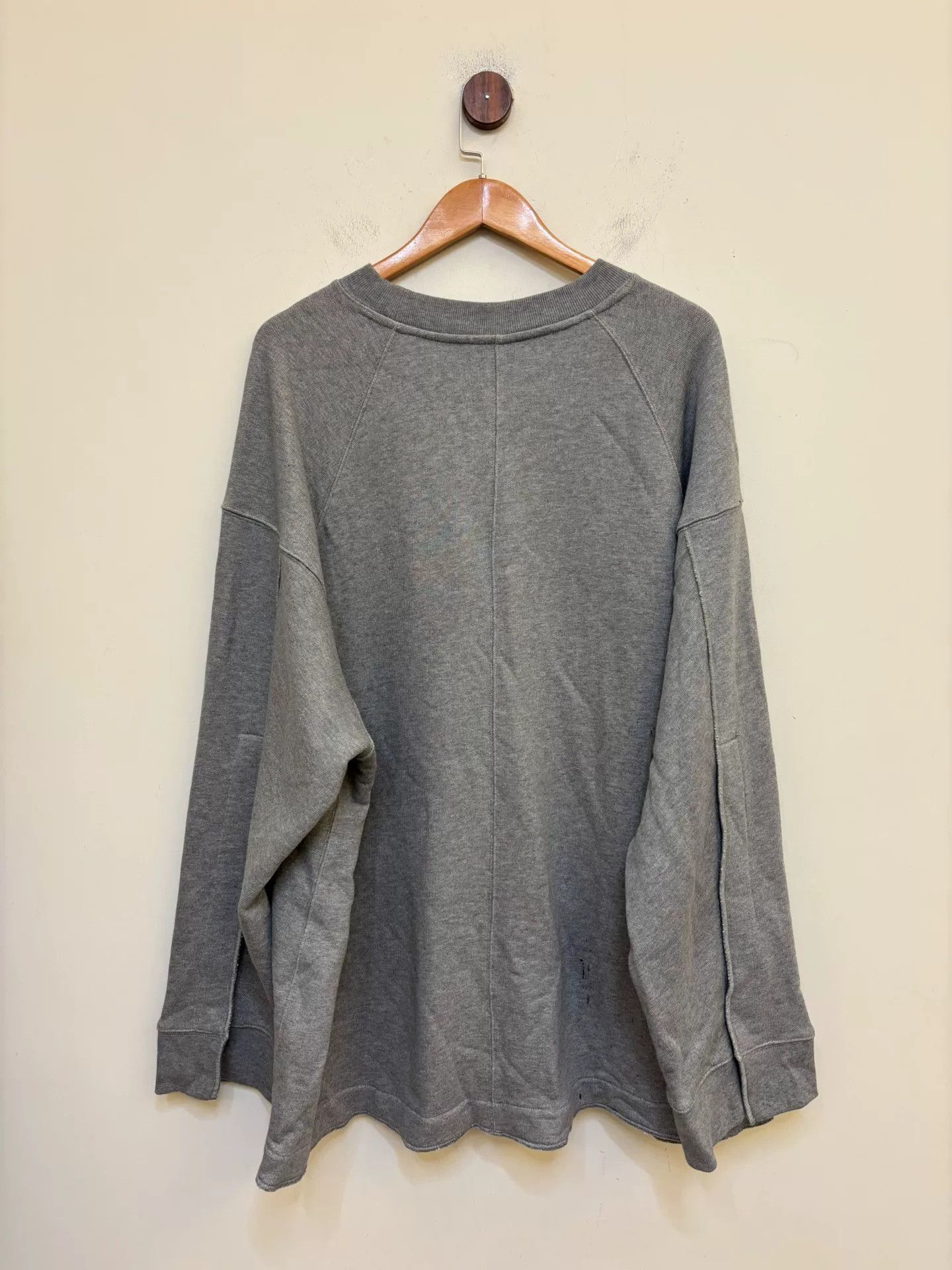 Dries Van Noten Dries Van Noten Oversized Open-Sleeve Sweatshirt Size US L / EU 52-54 / 3 - 8 Thumbnail