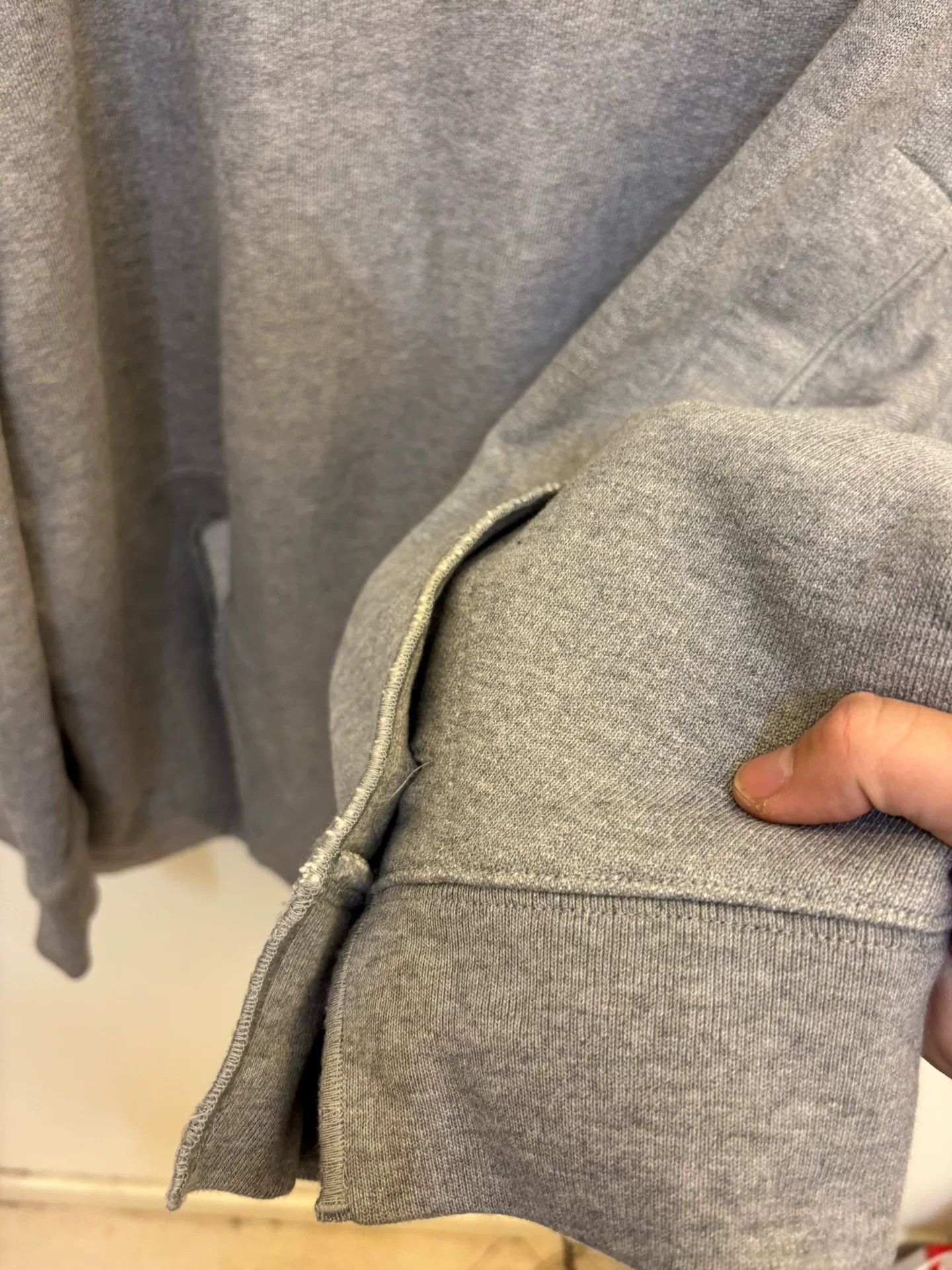Dries Van Noten Dries Van Noten Oversized Open-Sleeve Sweatshirt Size US L / EU 52-54 / 3 - 5 Thumbnail