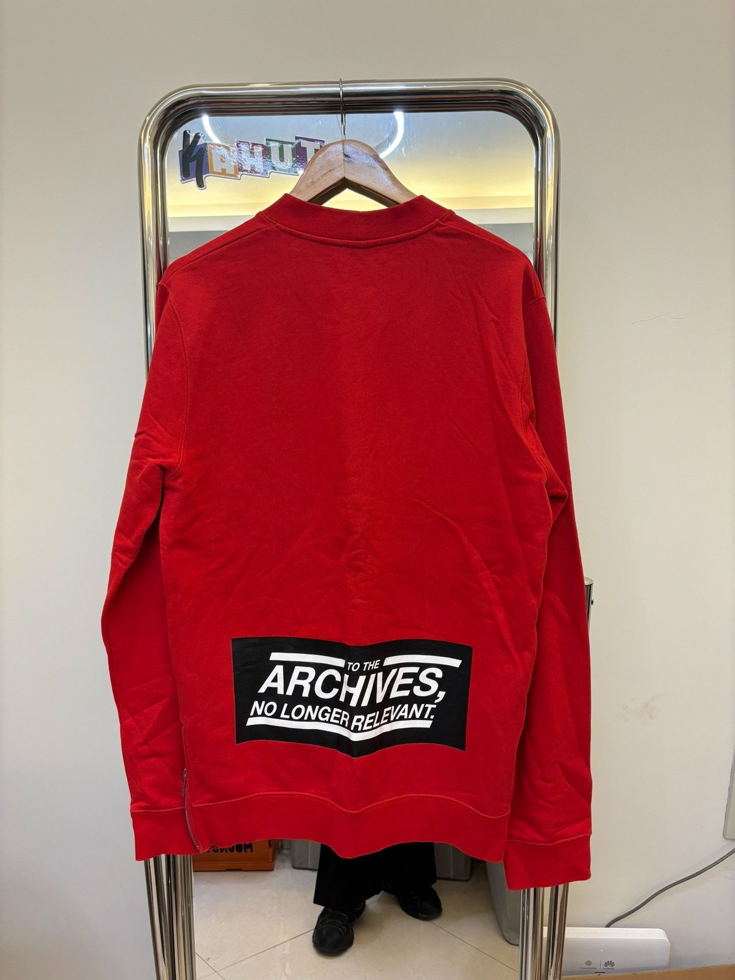 Raf Simons Raf Simons Side Zip Sweatshirt Size US L / EU 52-54 / 3 - 5 Thumbnail