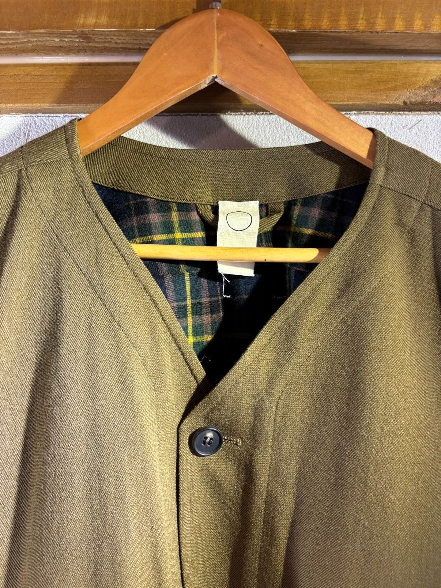 Jan Jan Van Essche Jan Jan Van Essche Oversized Wool Vest Size US M / EU 48-50 / 2 - 2 Thumbnail