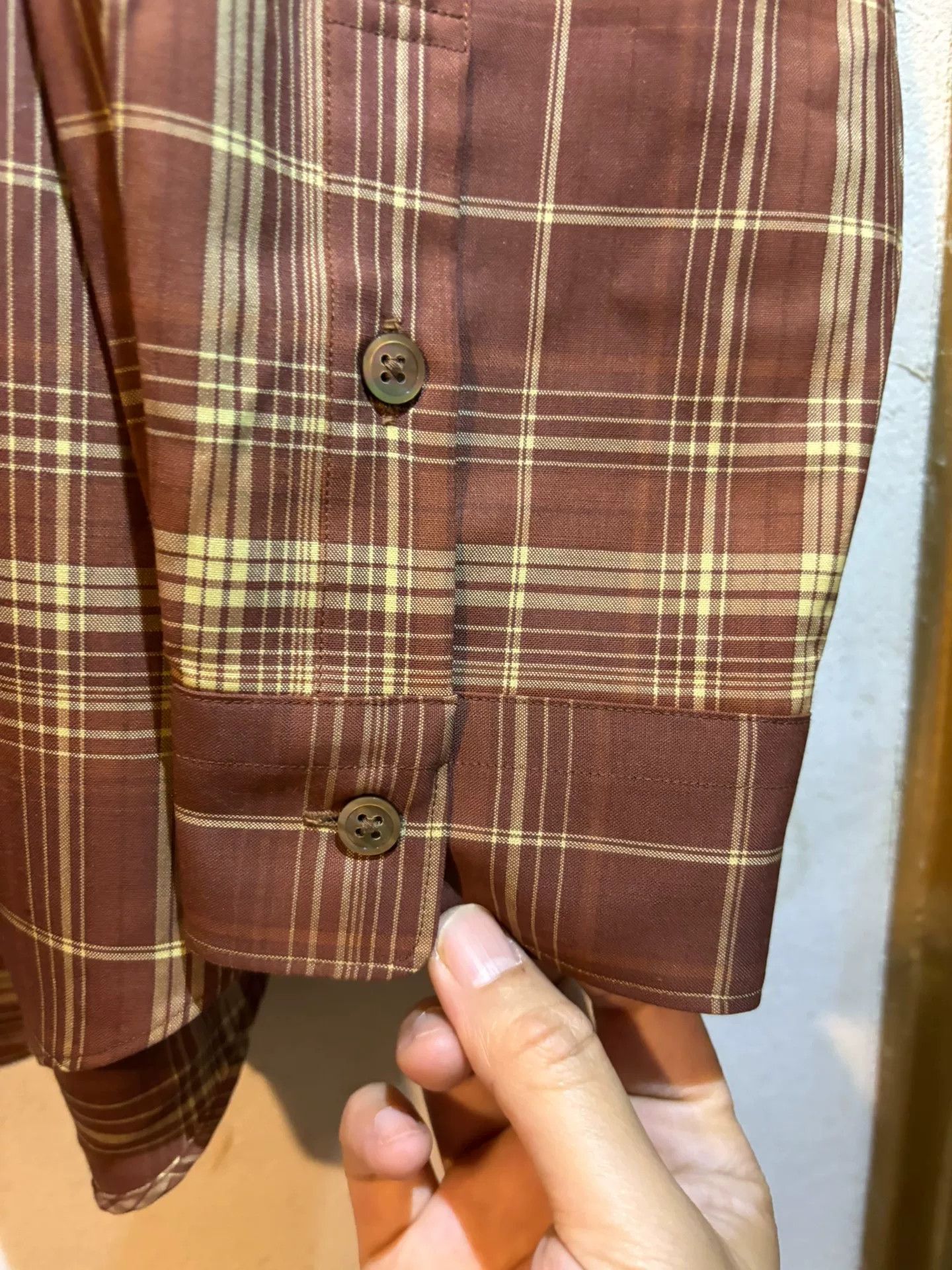 MooRER Wellder Oversized Wool Plaid Shirt Size US XXL / EU 58 / 5 - 5 Thumbnail