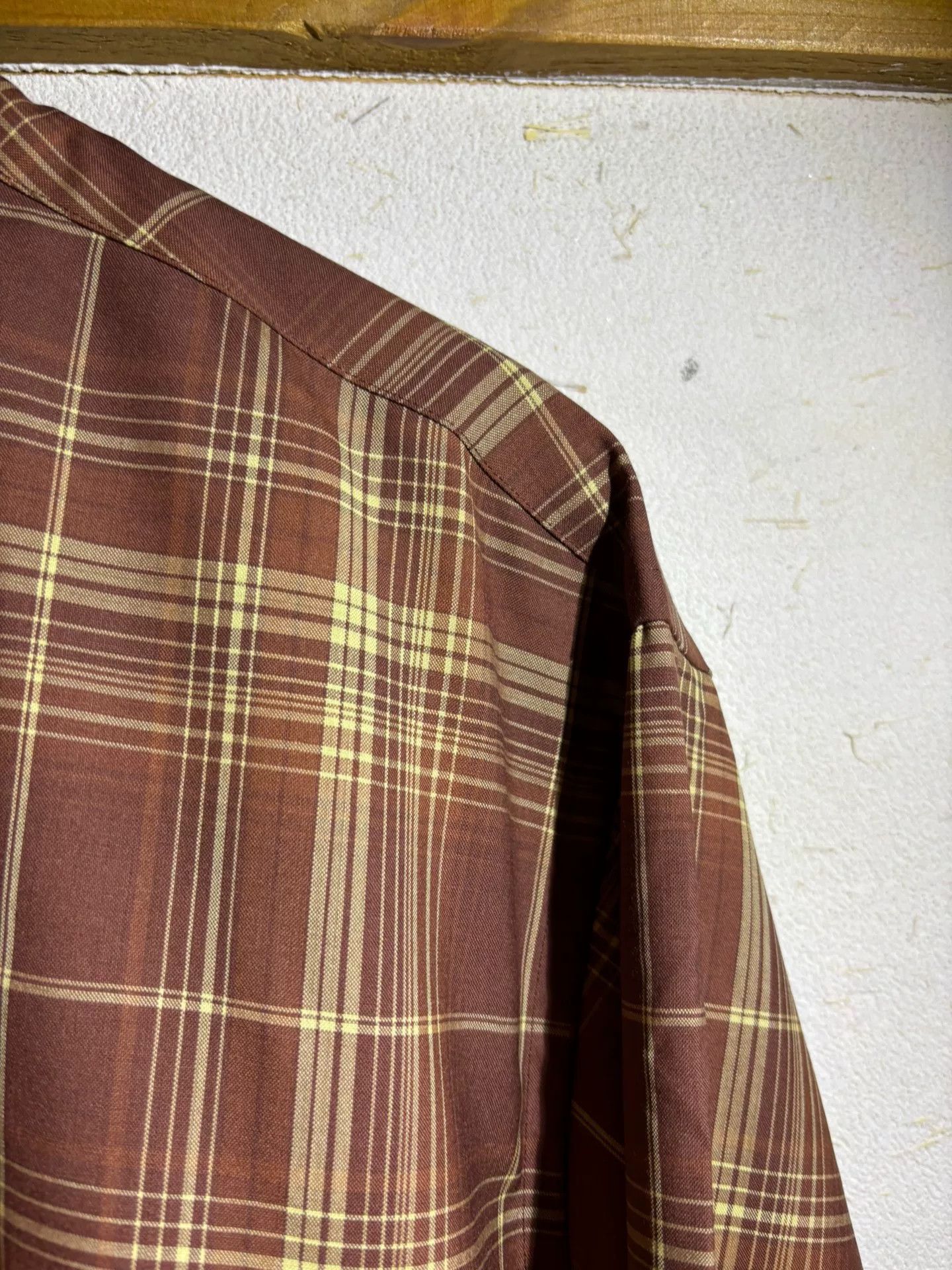 MooRER Wellder Oversized Wool Plaid Shirt Size US XXL / EU 58 / 5 - 3 Thumbnail