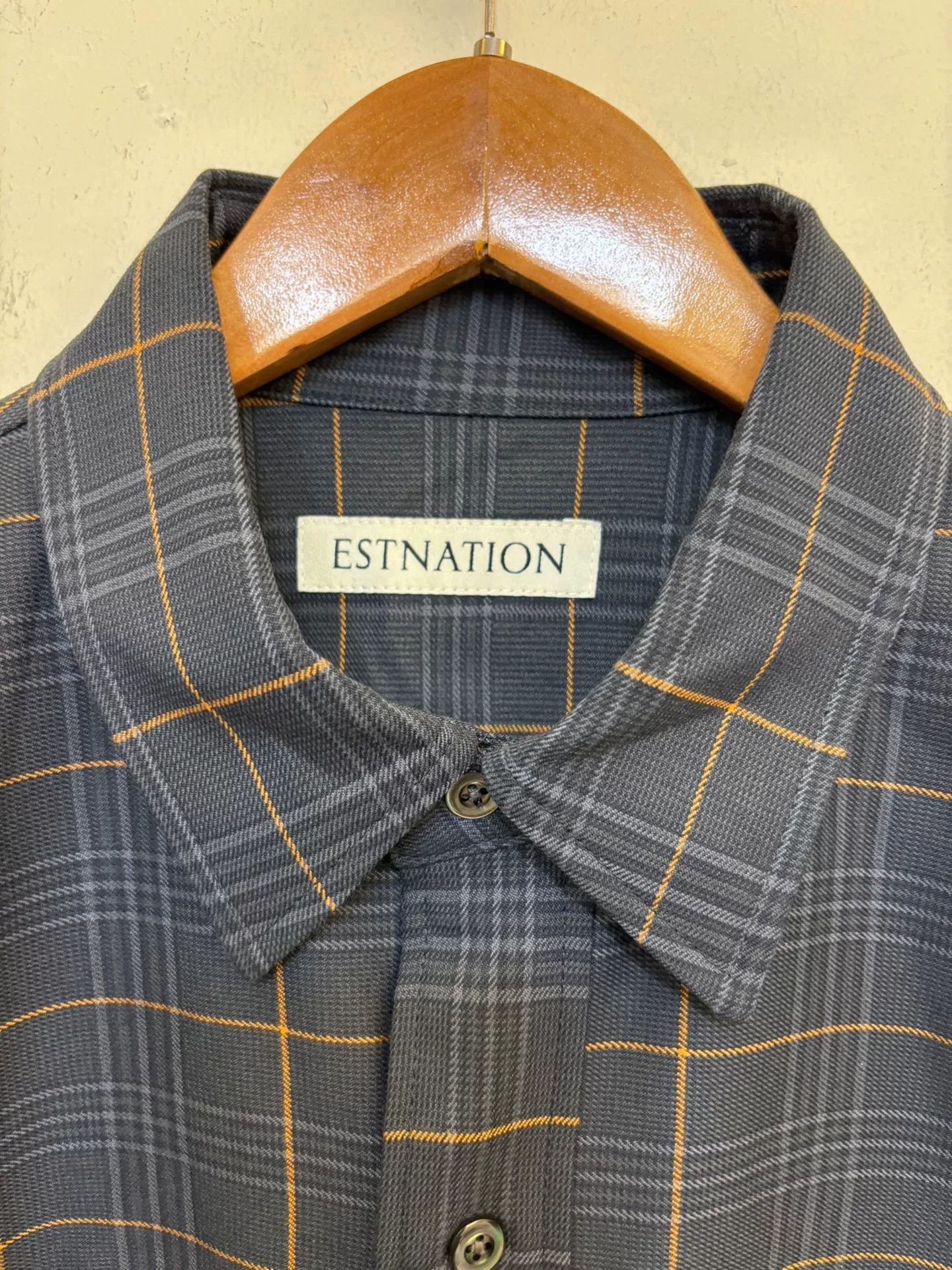Japanese Brand estnation Special Cut Plaid Shirt Size US XL / EU 56 / 4 - 2 Thumbnail