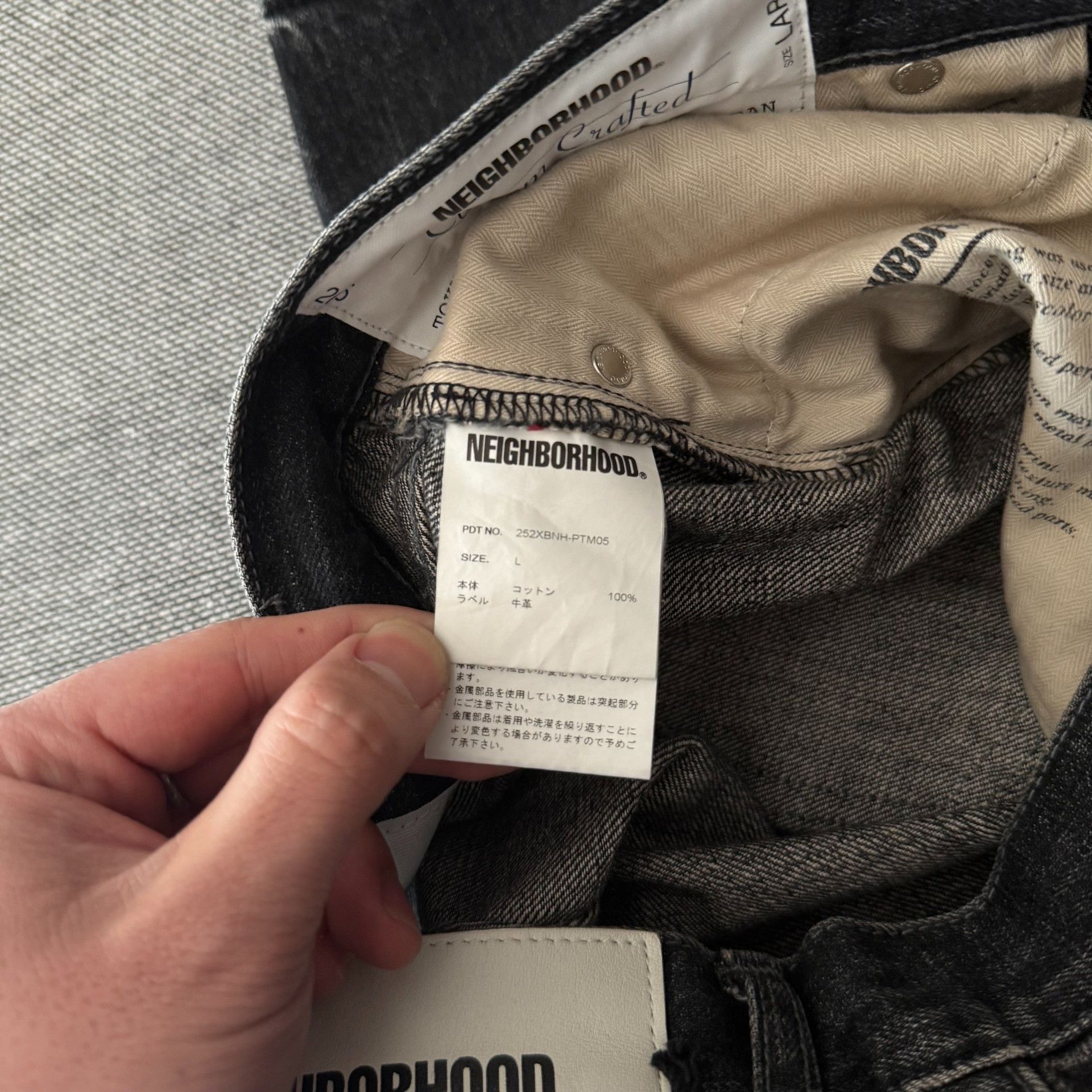Neighborhood Neighborhood 25ss Basic Washed Jeans Size US 36 / EU 52 - 9 Thumbnail