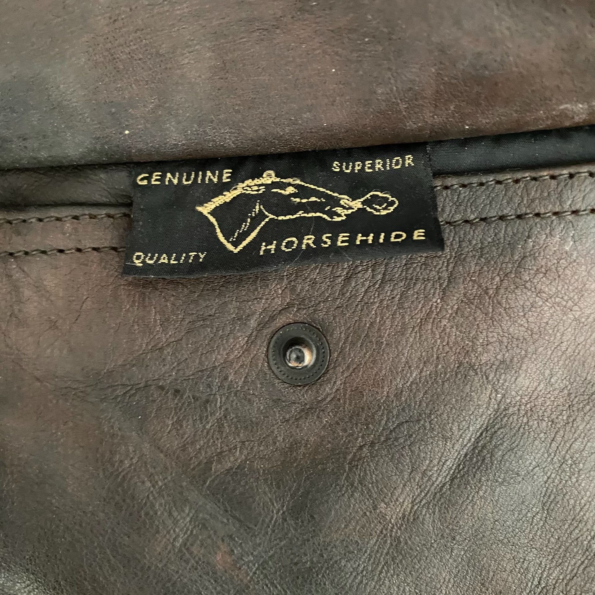 Eastman Leather Clothing Eastman Distressed Horsehide A2 Flight Jacket Size US M / EU 48-50 / 2 - 9 Thumbnail