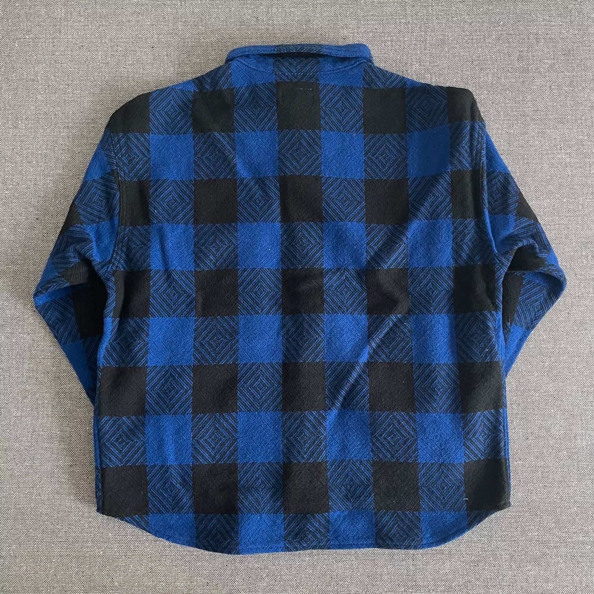 Tenderloin Tenderloin Blue Plaid Wool Shirt Size US L / EU 52-54 / 3 - 2 Thumbnail