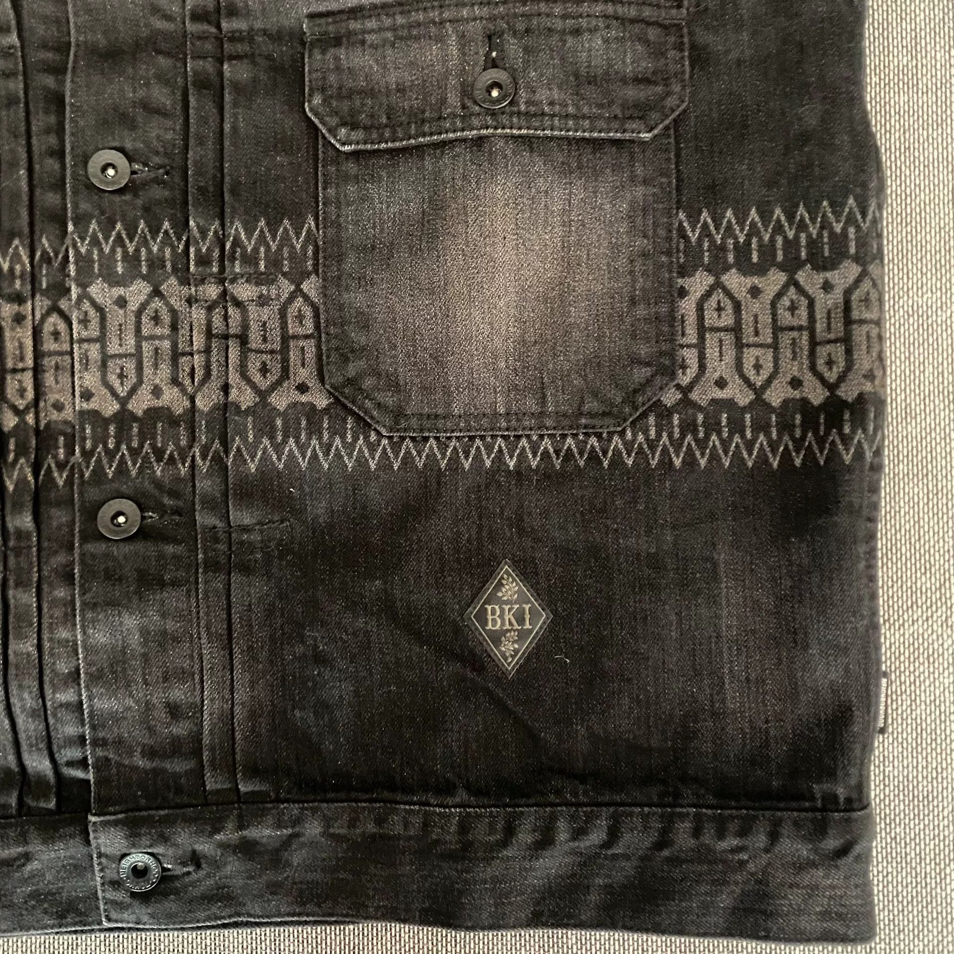 Neighborhood Neighborhood 23ss Black Icon Denim Jacket Size US XL / EU 56 / 4 - 4 Thumbnail