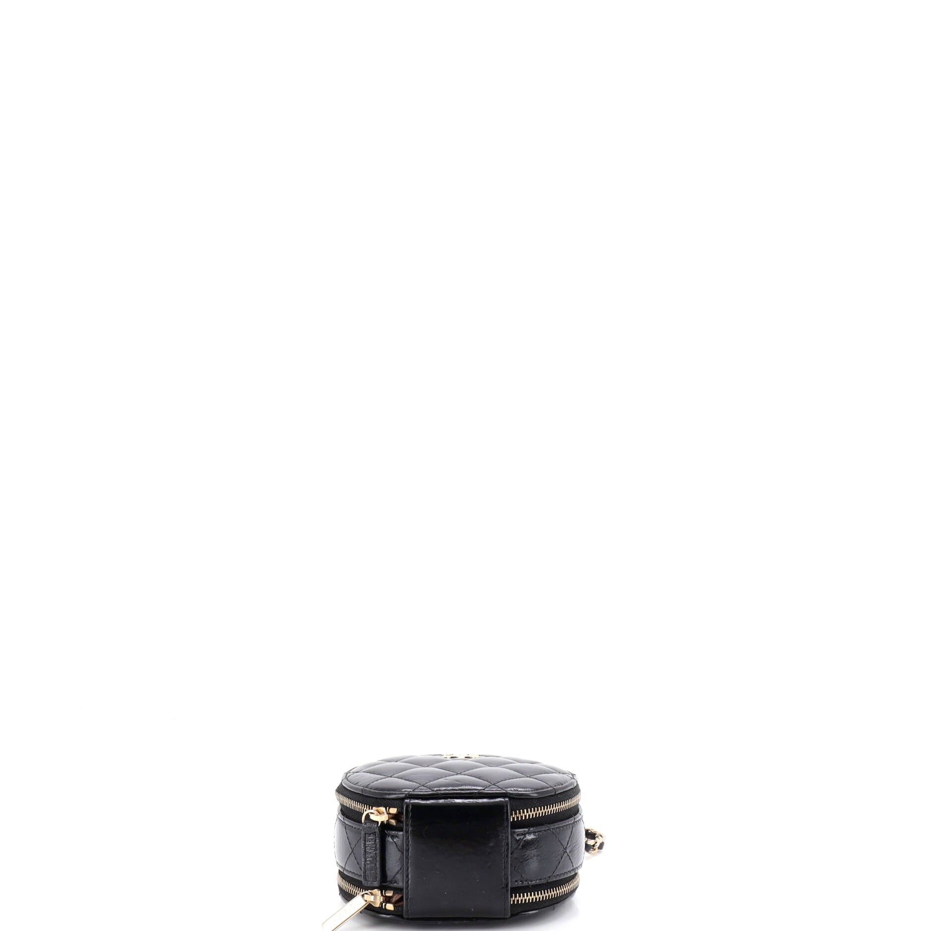 Chanel Handle with Care Round Vanity Case with Chain Size ONE SIZE - 4 Thumbnail