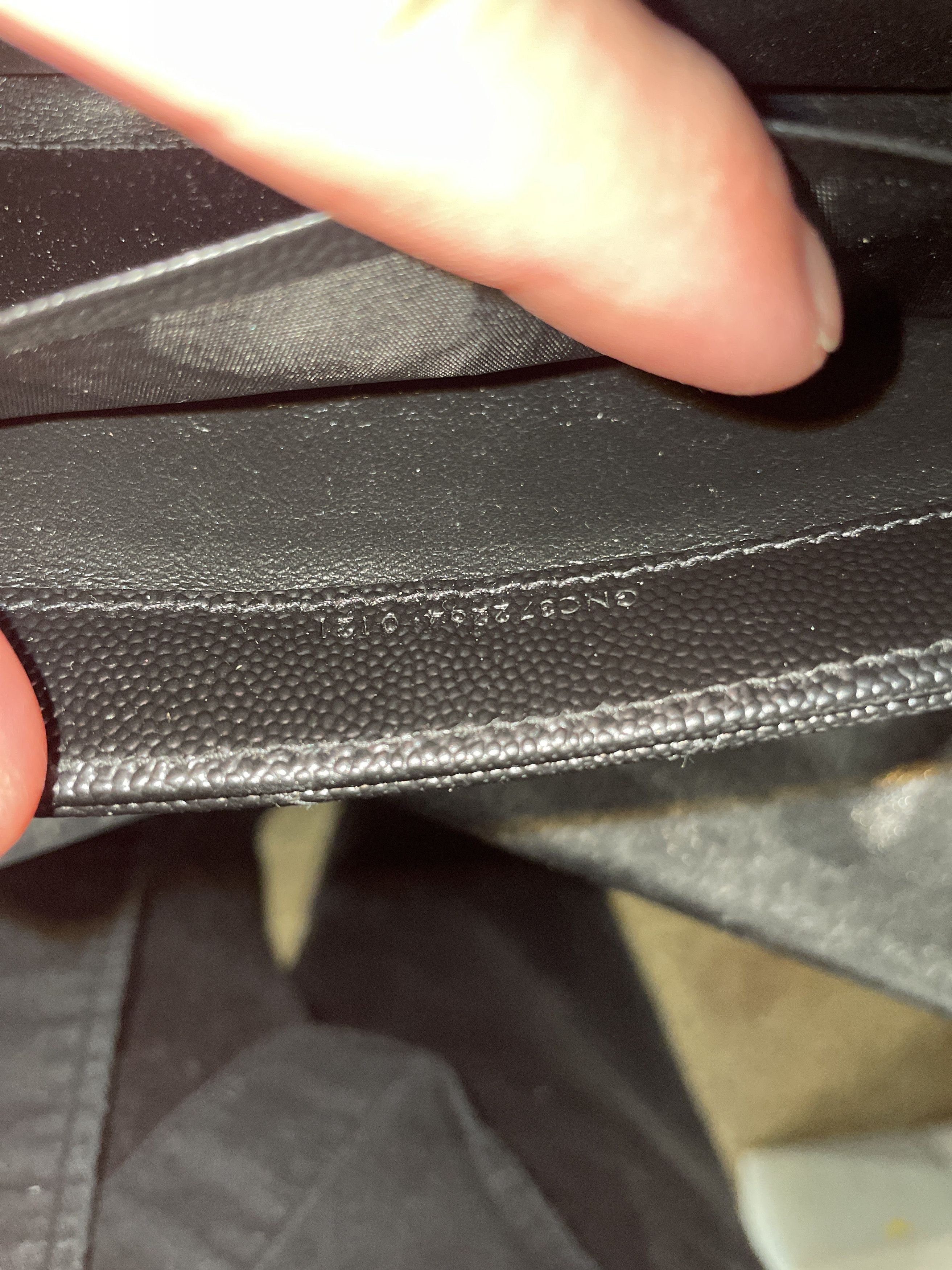 Saint Laurent Paris Classic Monogram Flap Wallet Size ONE SIZE - 6 Thumbnail
