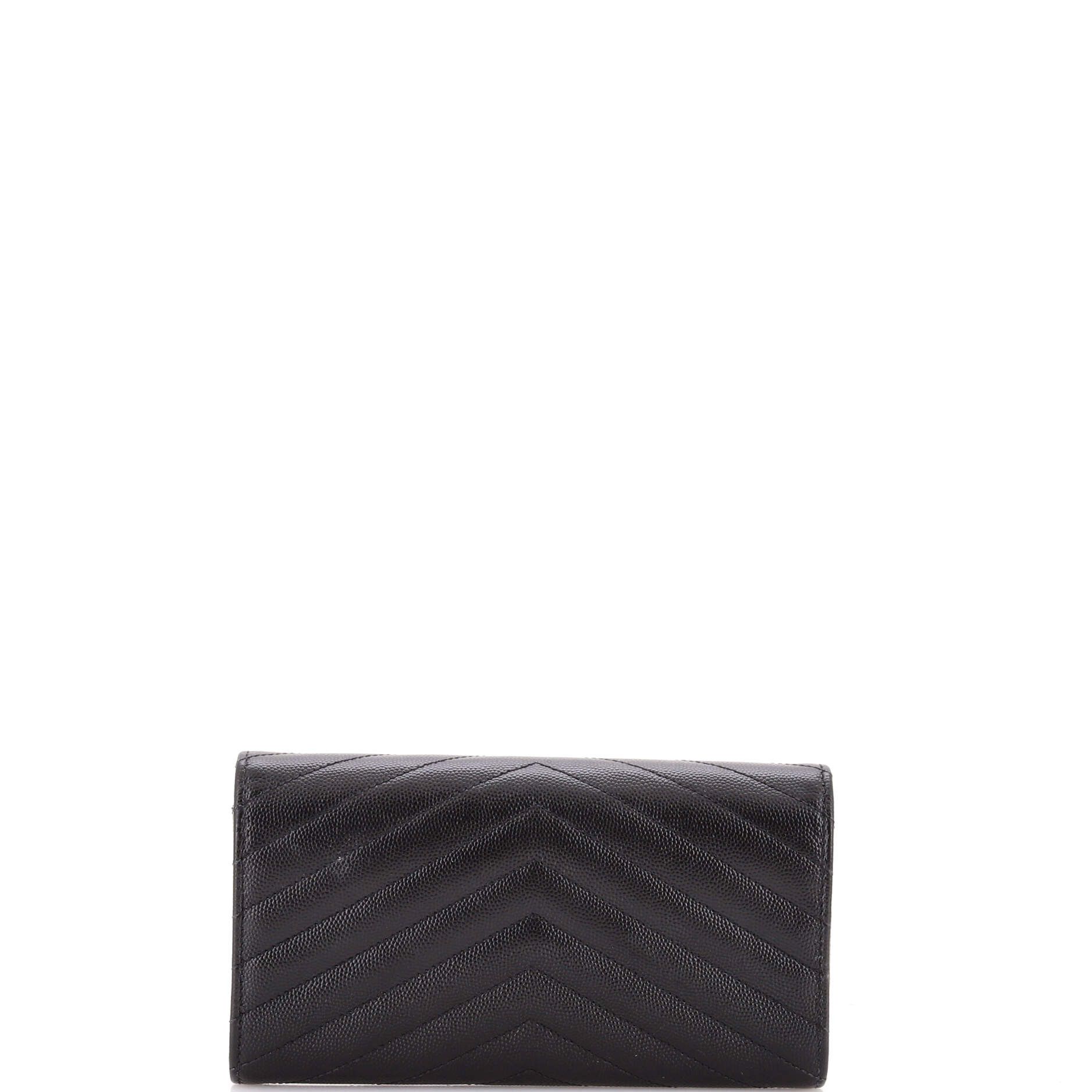 Saint Laurent Paris Classic Monogram Flap Wallet Size ONE SIZE - 3 Thumbnail