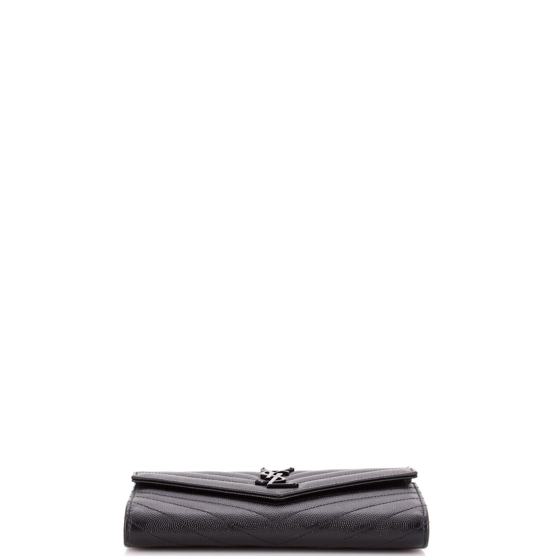 Saint Laurent Paris Classic Monogram Flap Wallet Size ONE SIZE - 4 Thumbnail