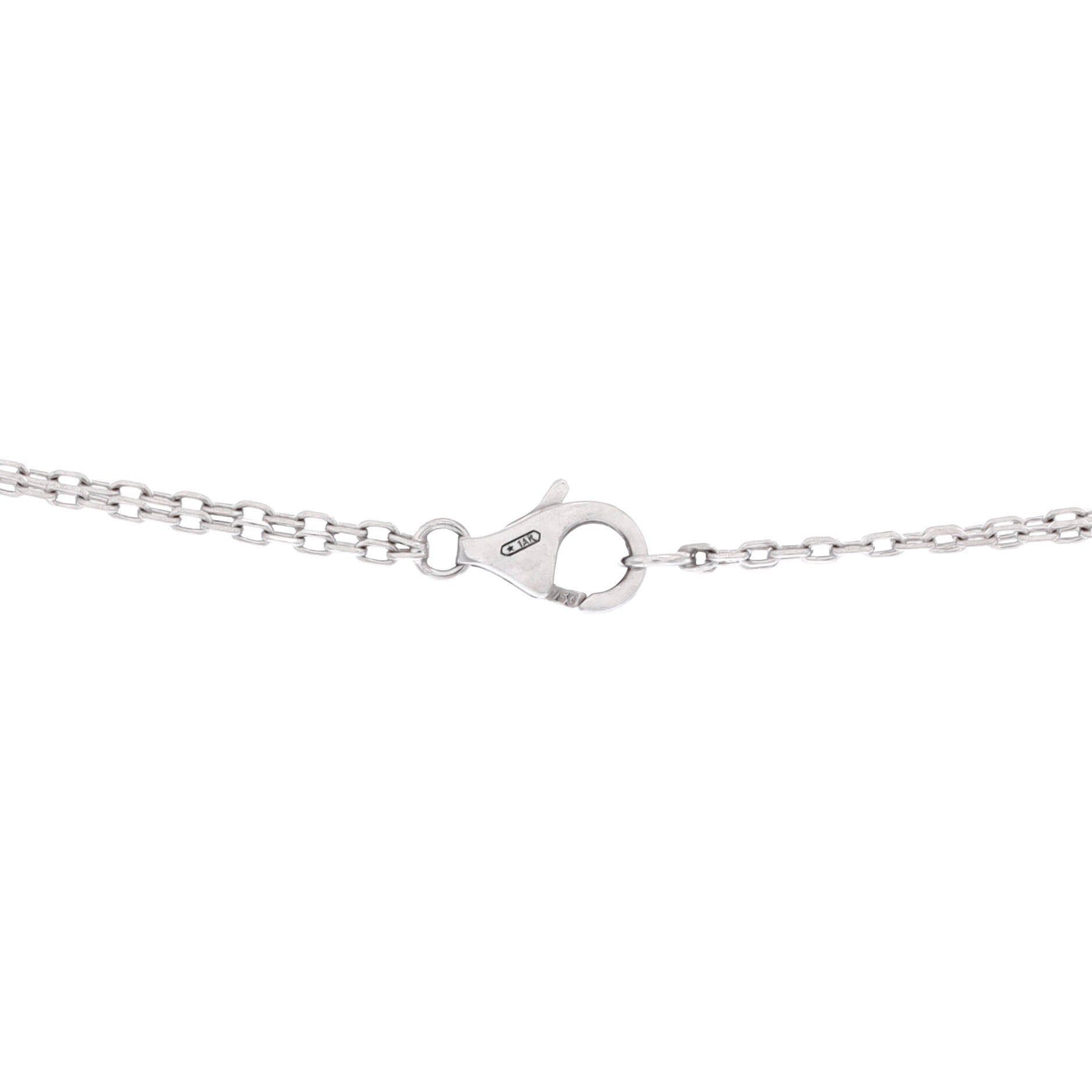 Cartier 2 Diamonds Love Pendant Necklace Size ONE SIZE - 4 Thumbnail