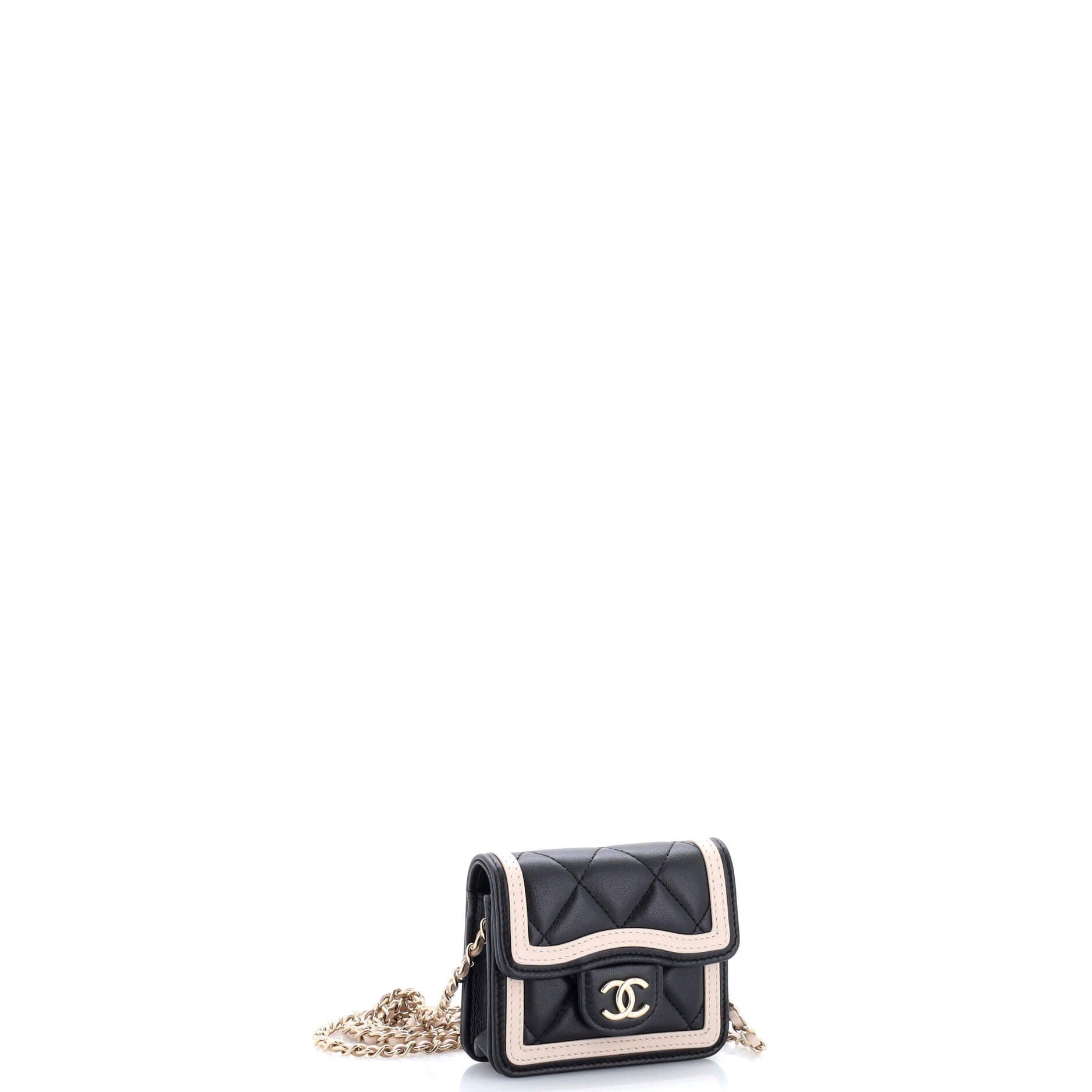 Chanel Strip On CC Flap Clutch with Chain Size ONE SIZE - 2 Thumbnail