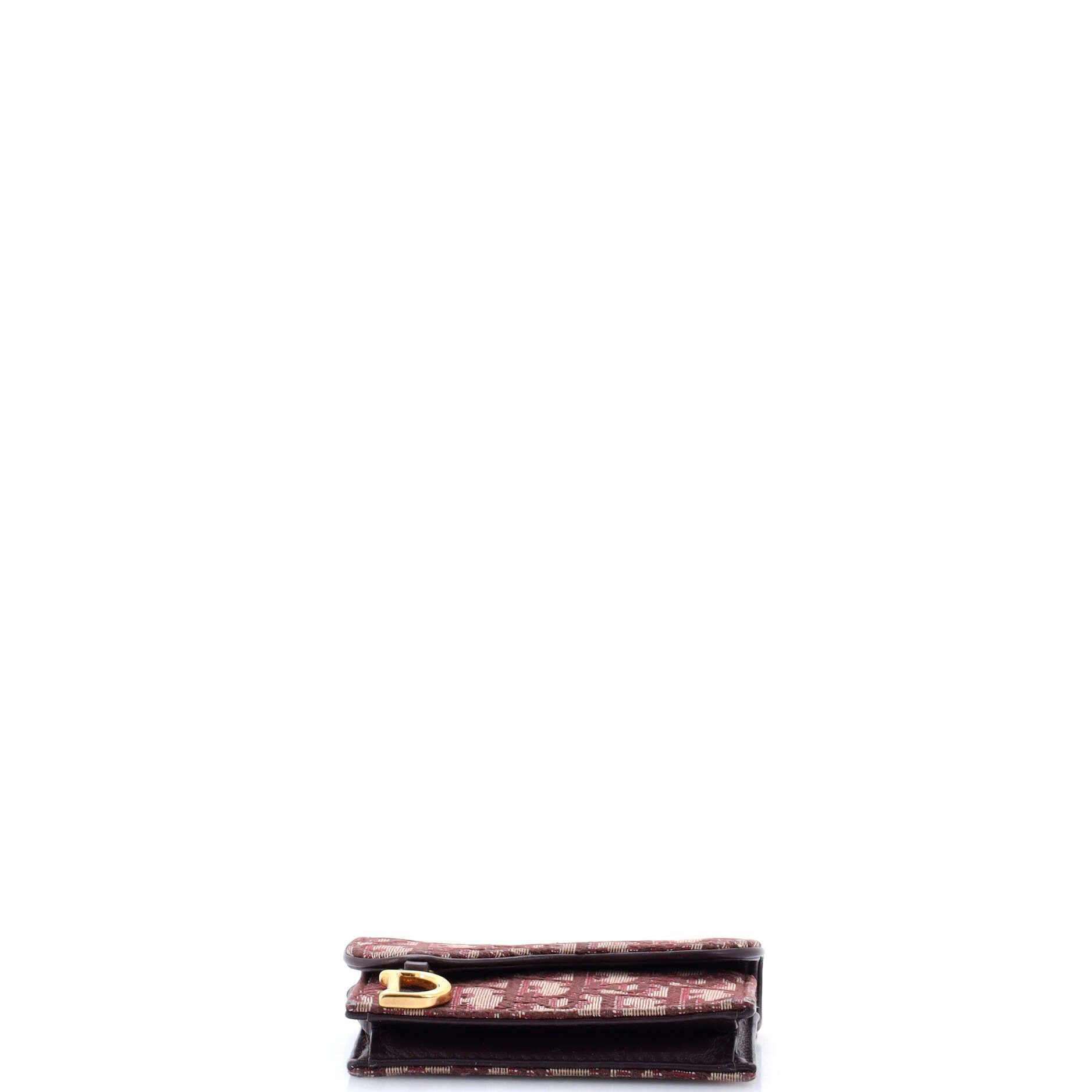 Dior Saddle Card Case Size ONE SIZE - 4 Thumbnail