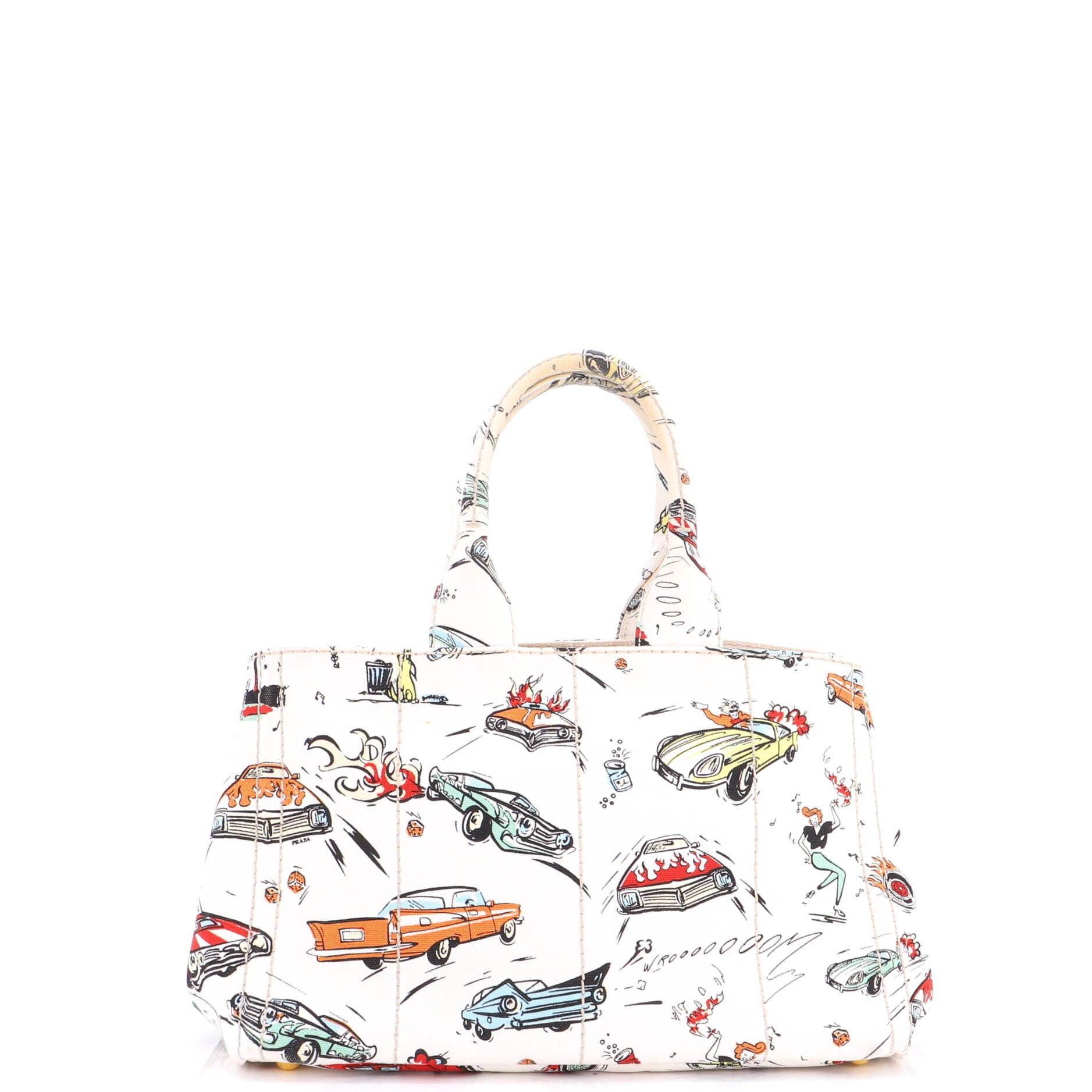 Prada Canapa Convertible Tote Size ONE SIZE - 3 Thumbnail