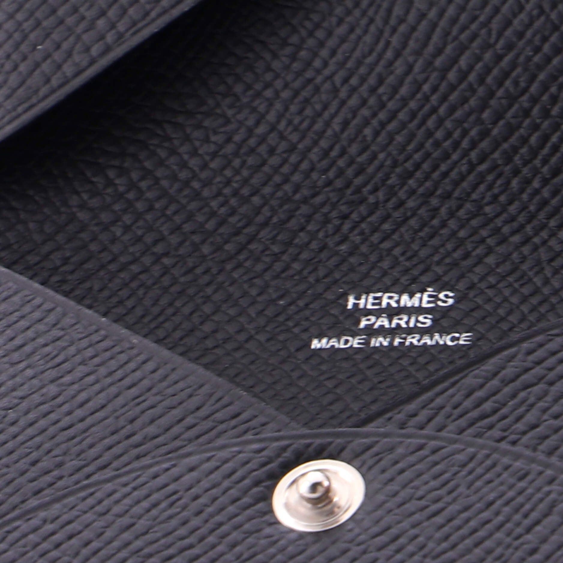 Hermes Calvi Duo Card Holder Size ONE SIZE - 6 Thumbnail