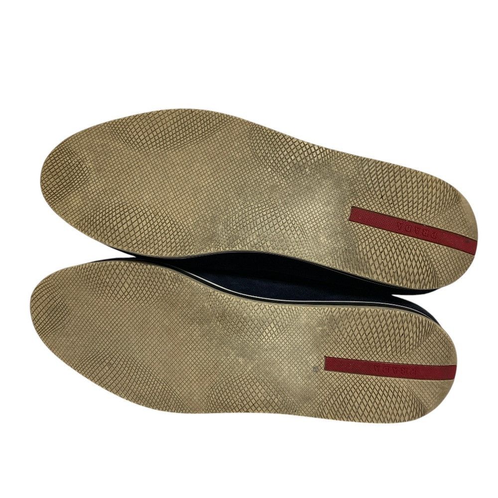 Prada Prada Prada Sports Suede Slip-on Sneaker Leather Shoes DUTY FREE for USA Size ONE SIZE - 5 Thumbnail