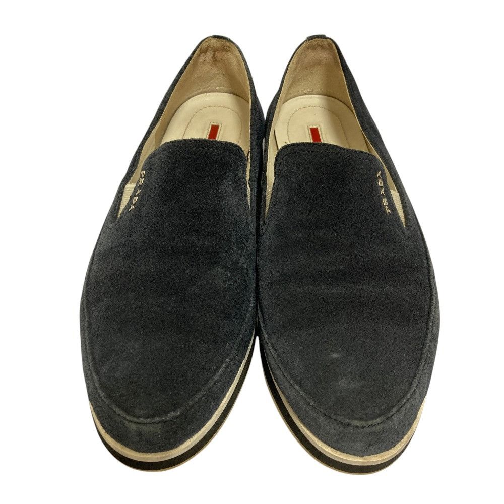 Prada Prada Prada Sports Suede Slip-on Sneaker Leather Shoes DUTY FREE for USA Size ONE SIZE - 2 Thumbnail