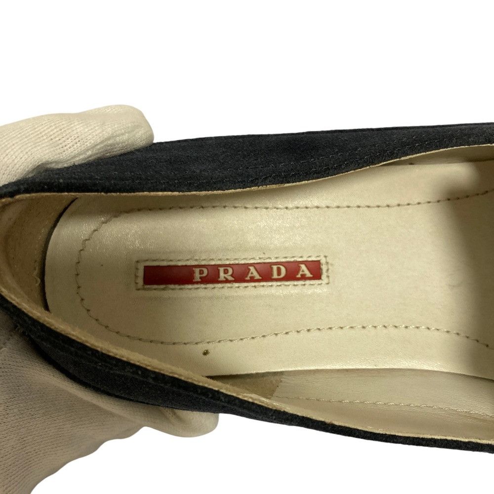 Prada Prada Prada Sports Suede Slip-on Sneaker Leather Shoes DUTY FREE for USA Size ONE SIZE - 7 Thumbnail