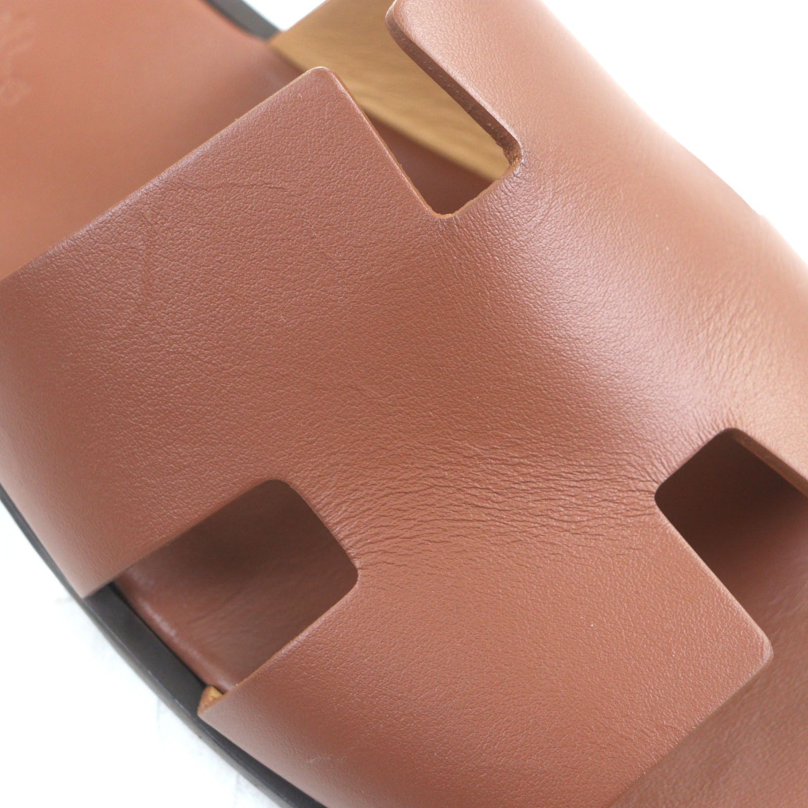 Hermes Hermes Hermès Izmir41 Leather Sandals Leather Shoes DUTY FREE for USA Size ONE SIZE - 9 Thumbnail