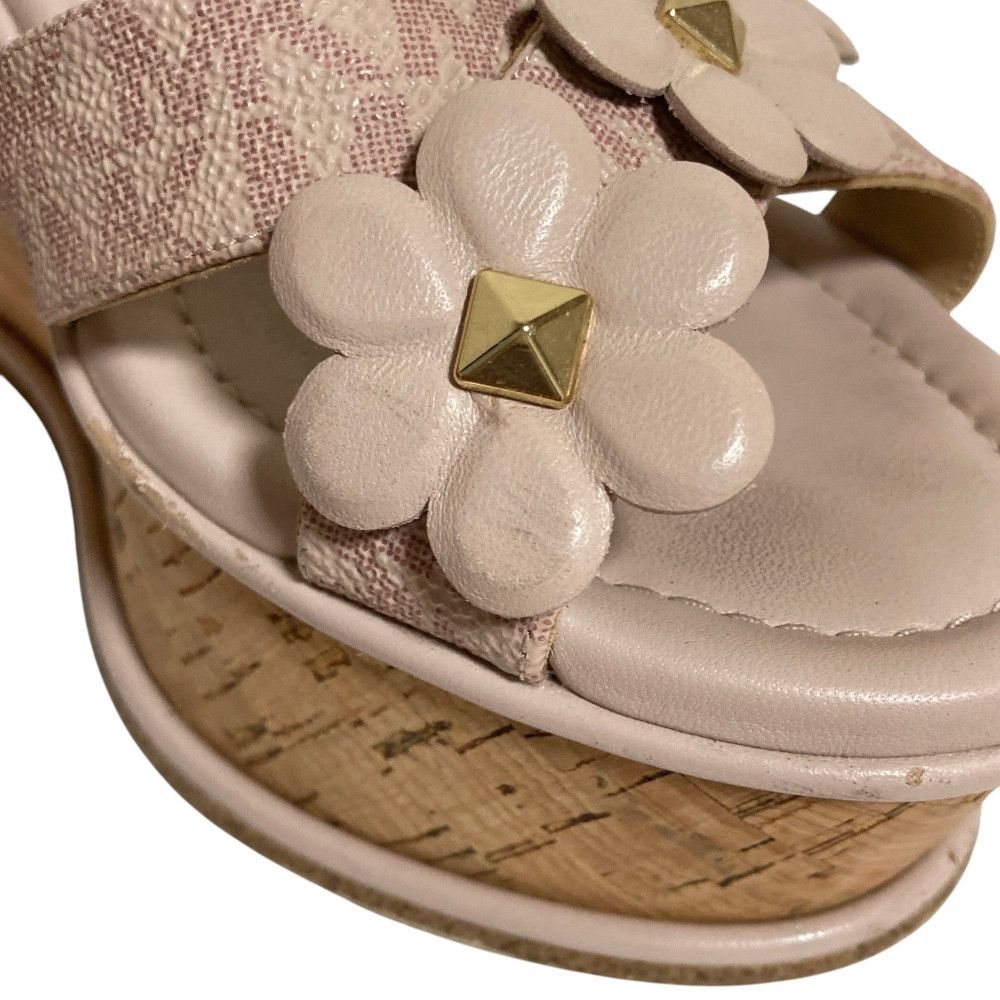 Michael Kors Michael Kors Michael Kors Flower Stud Leather Sandals Leather Shoes DUTY FREE for USA Size ONE SIZE - 14 Thumbnail