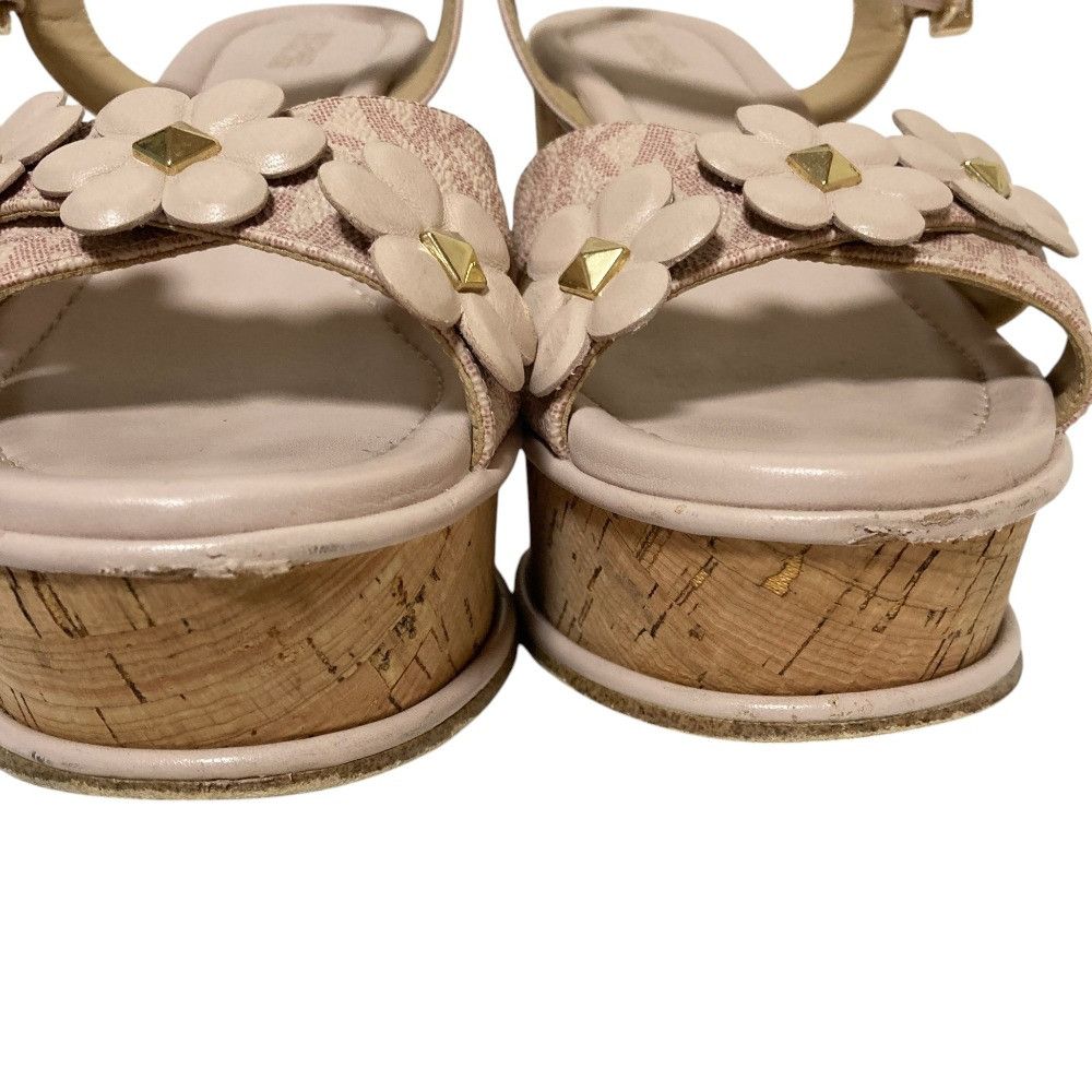 Michael Kors Michael Kors Michael Kors Flower Stud Leather Sandals Leather Shoes DUTY FREE for USA Size ONE SIZE - 13 Thumbnail