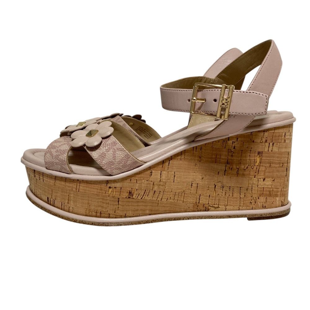 Michael Kors Michael Kors Michael Kors Flower Stud Leather Sandals Leather Shoes DUTY FREE for USA Size ONE SIZE - 2 Thumbnail