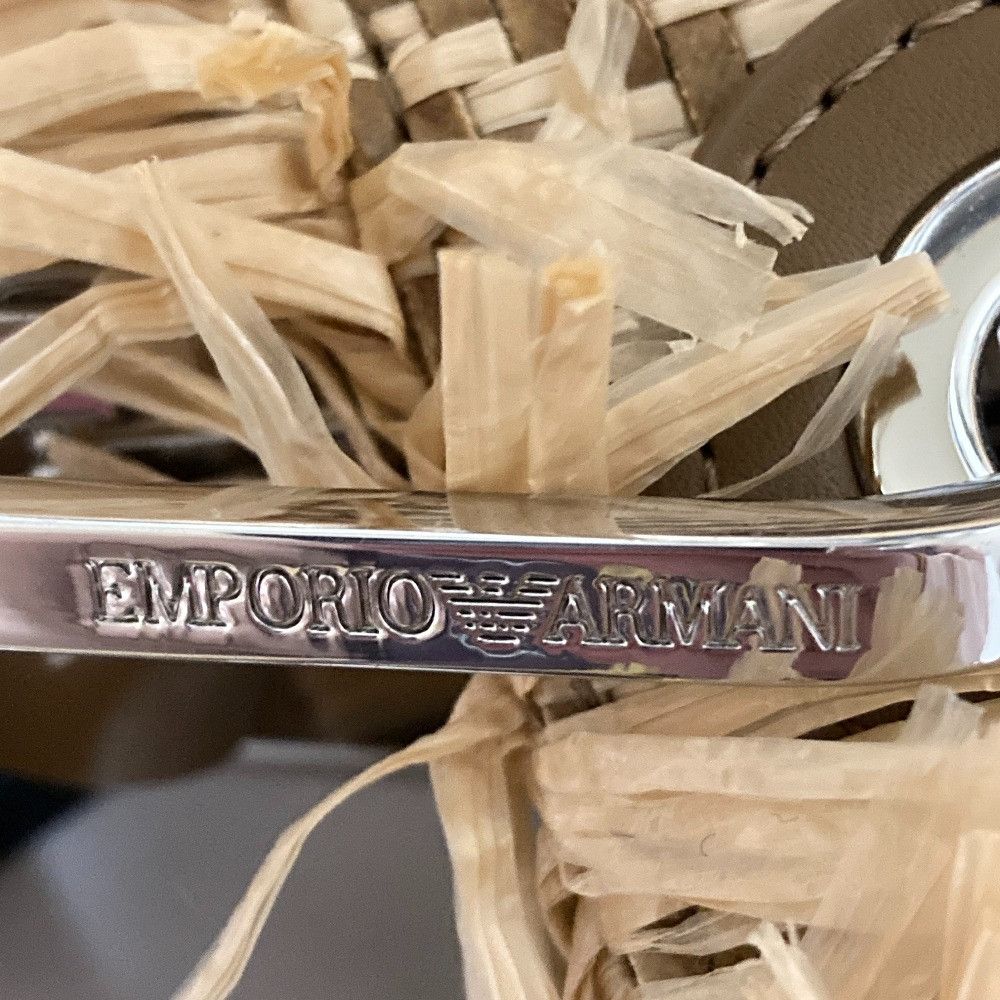 Emporio Armani Emporio Armani Emporio Armani MyEA Braided 2way Tote Bag Plant-based Tote Bag DUTY FREE for USA Size ONE SIZE - 8 Thumbnail