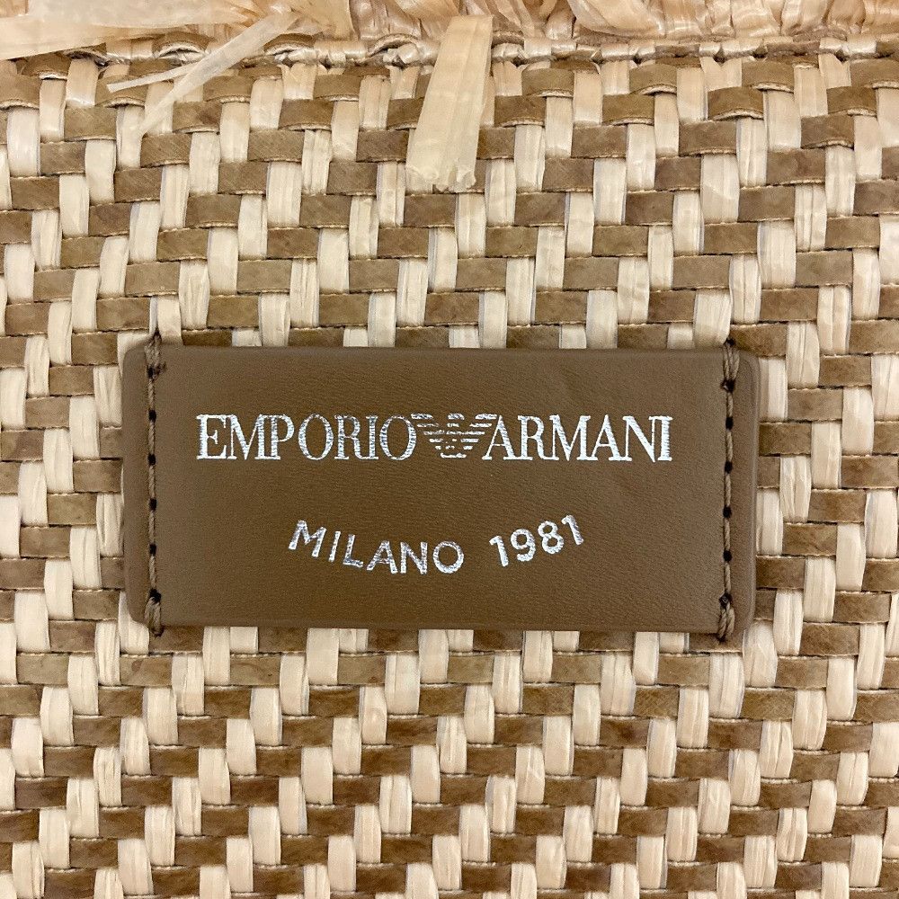 Emporio Armani Emporio Armani Emporio Armani MyEA Braided 2way Tote Bag Plant-based Tote Bag DUTY FREE for USA Size ONE SIZE - 7 Thumbnail