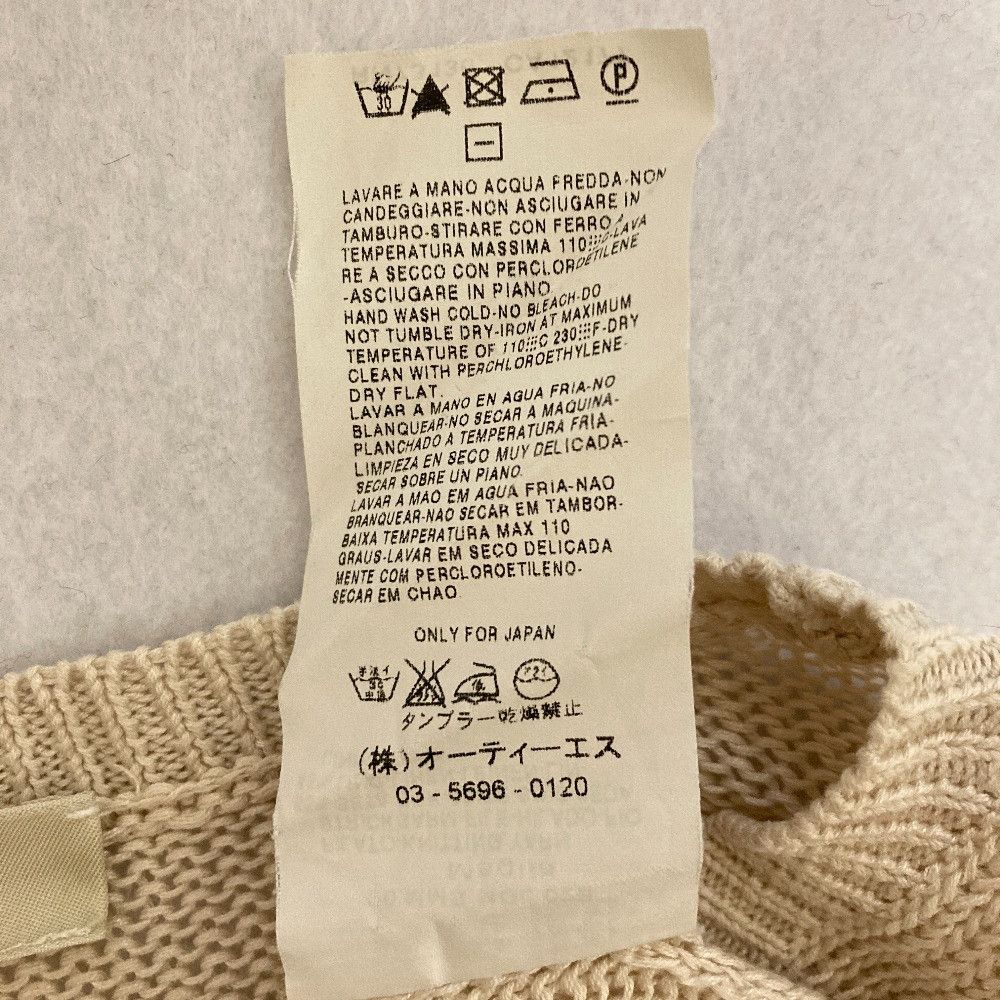 Max Mara Max Mara S Max Mara Silk Linen Knit Pullover Textile Tops DUTY FREE for USA Size ONE SIZE - 4 Thumbnail