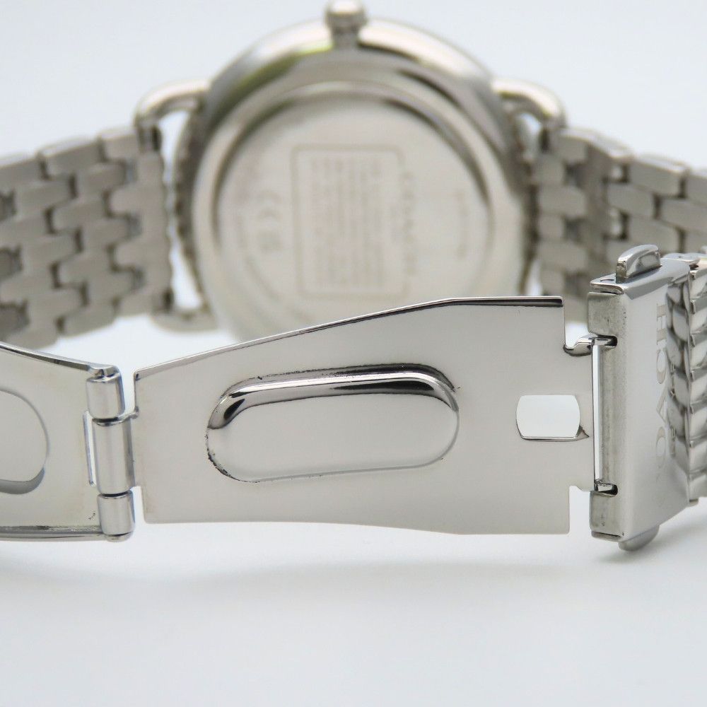 Coach Coach Coach Elliott Stainless Steel Metal Quartz 14504373 DUTY FREE for USA Size ONE SIZE - 16 Thumbnail