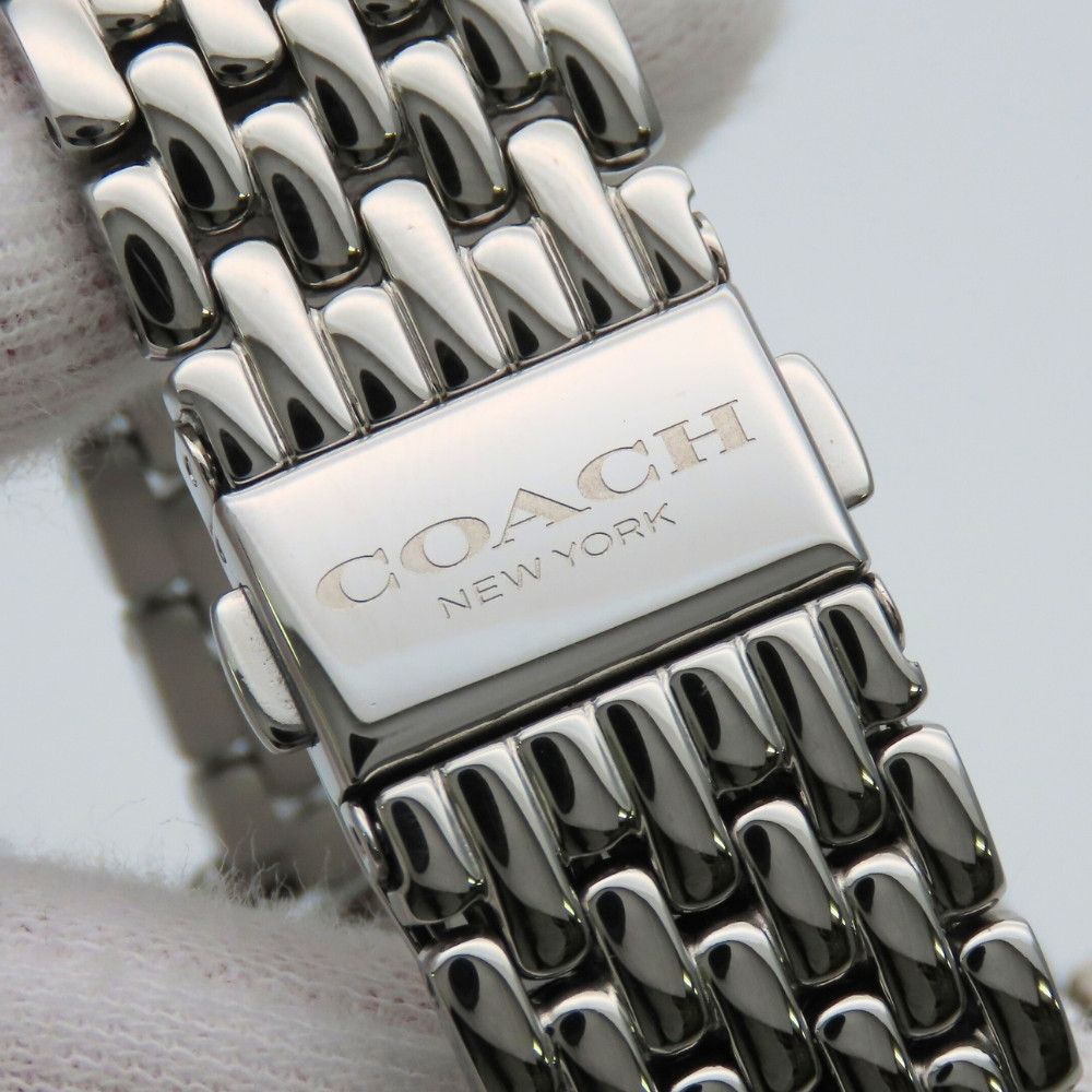 Coach Coach Coach Elliott Stainless Steel Metal Quartz 14504373 DUTY FREE for USA Size ONE SIZE - 13 Thumbnail
