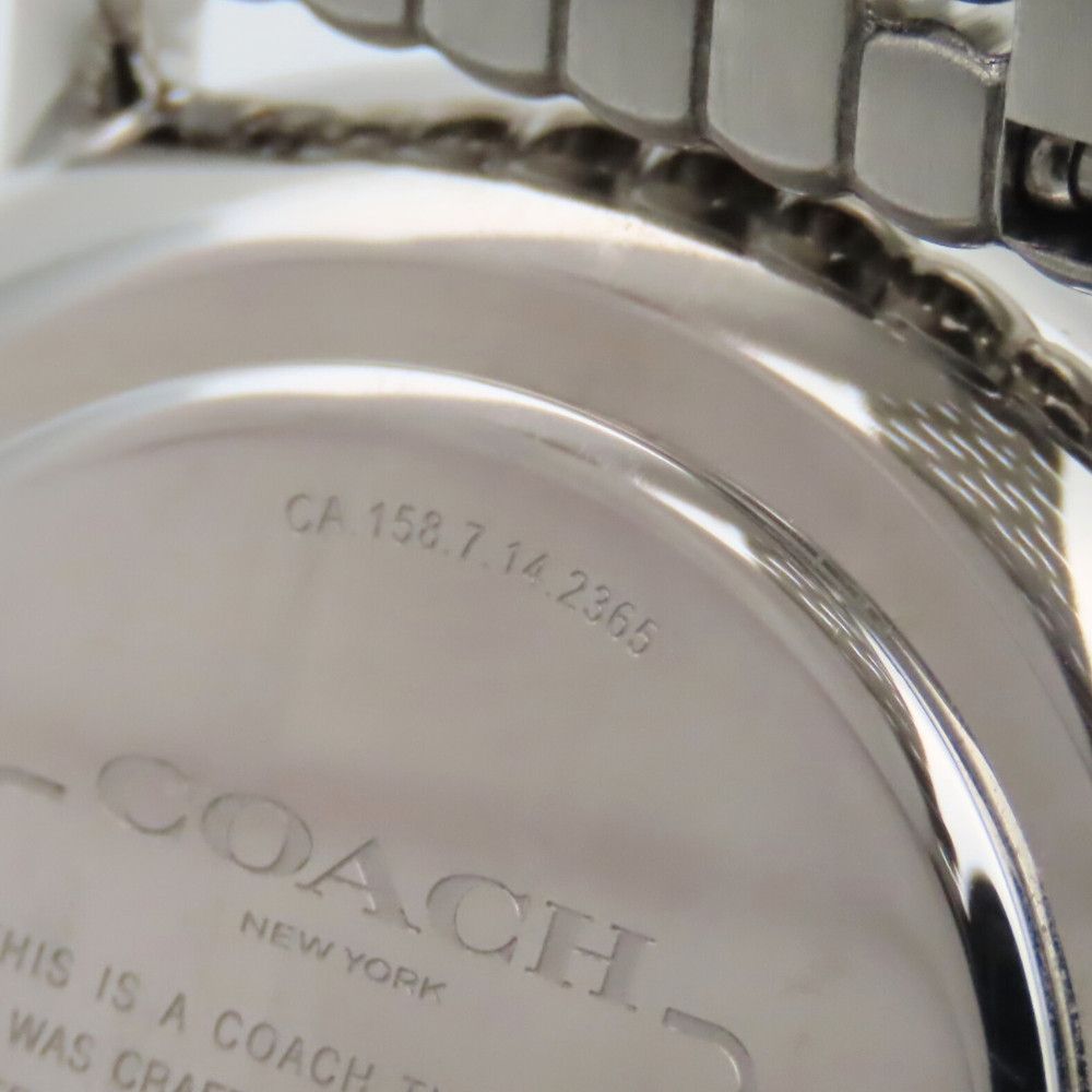 Coach Coach Coach Elliott Stainless Steel Metal Quartz 14504373 DUTY FREE for USA Size ONE SIZE - 23 Thumbnail
