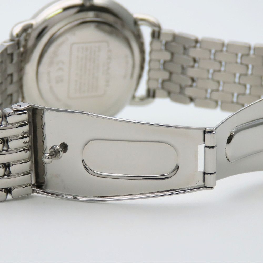 Coach Coach Coach Elliott Stainless Steel Metal Quartz 14504373 DUTY FREE for USA Size ONE SIZE - 15 Thumbnail