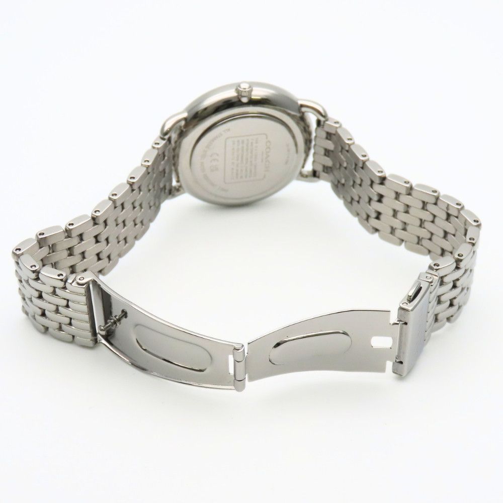 Coach Coach Coach Elliott Stainless Steel Metal Quartz 14504373 DUTY FREE for USA Size ONE SIZE - 14 Thumbnail