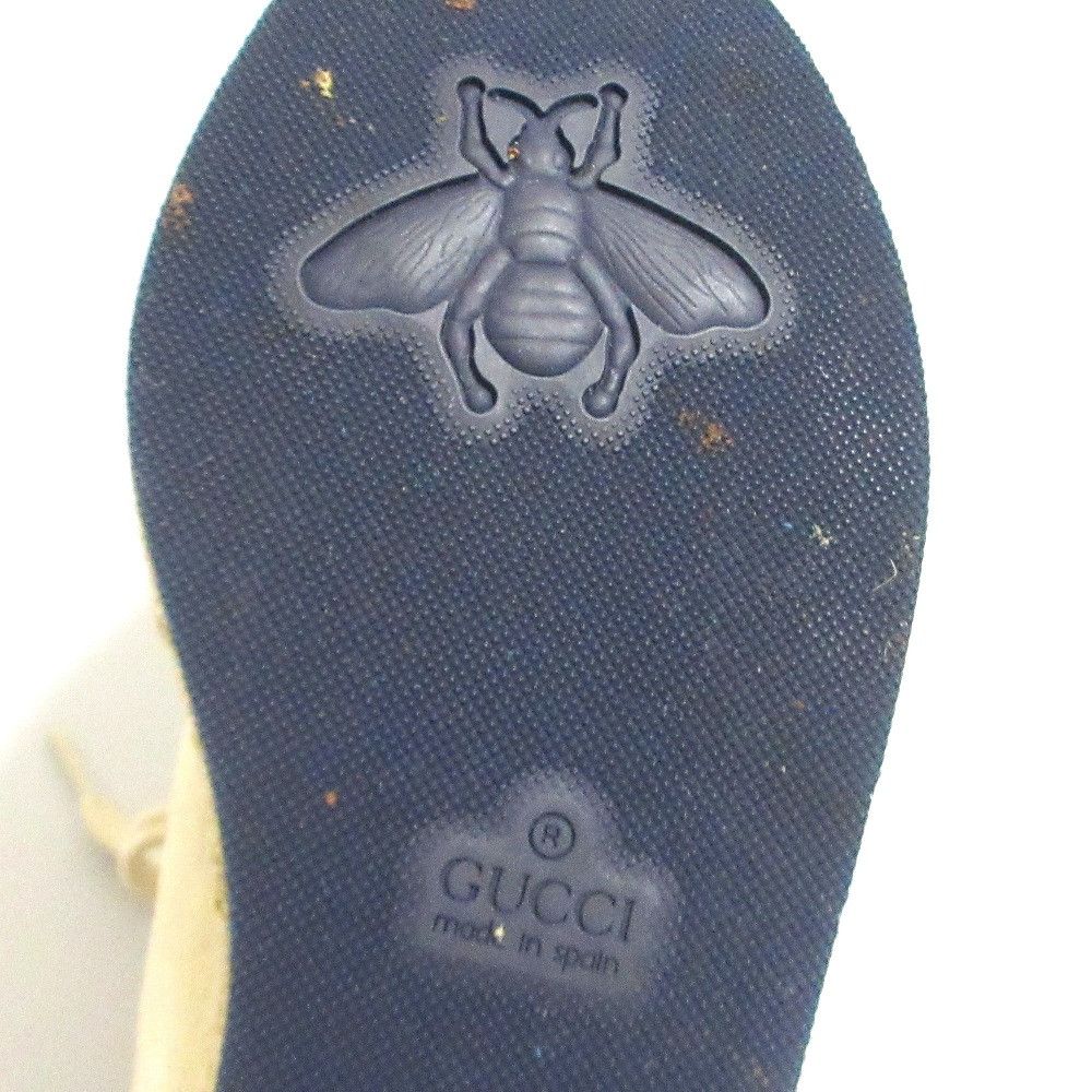 Gucci Gucci Gucci Logo Print Canvas Espadrille Platform Shoes Textile Shoes 525711 DUTY FREE for USA Size ONE SIZE - 17 Thumbnail