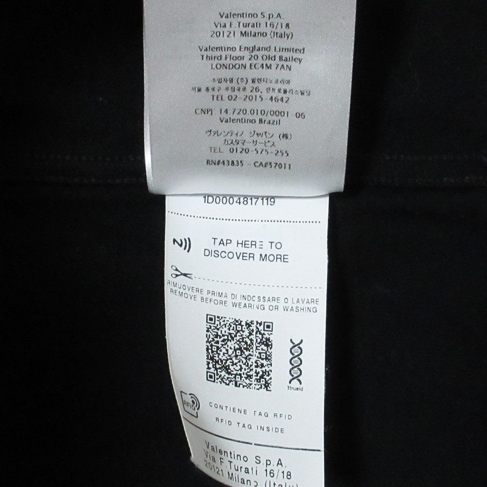 Valentino Valentino Valentino Piqué Polo Shirt Textile Tops DUTY FREE for USA Size ONE SIZE - 11 Thumbnail