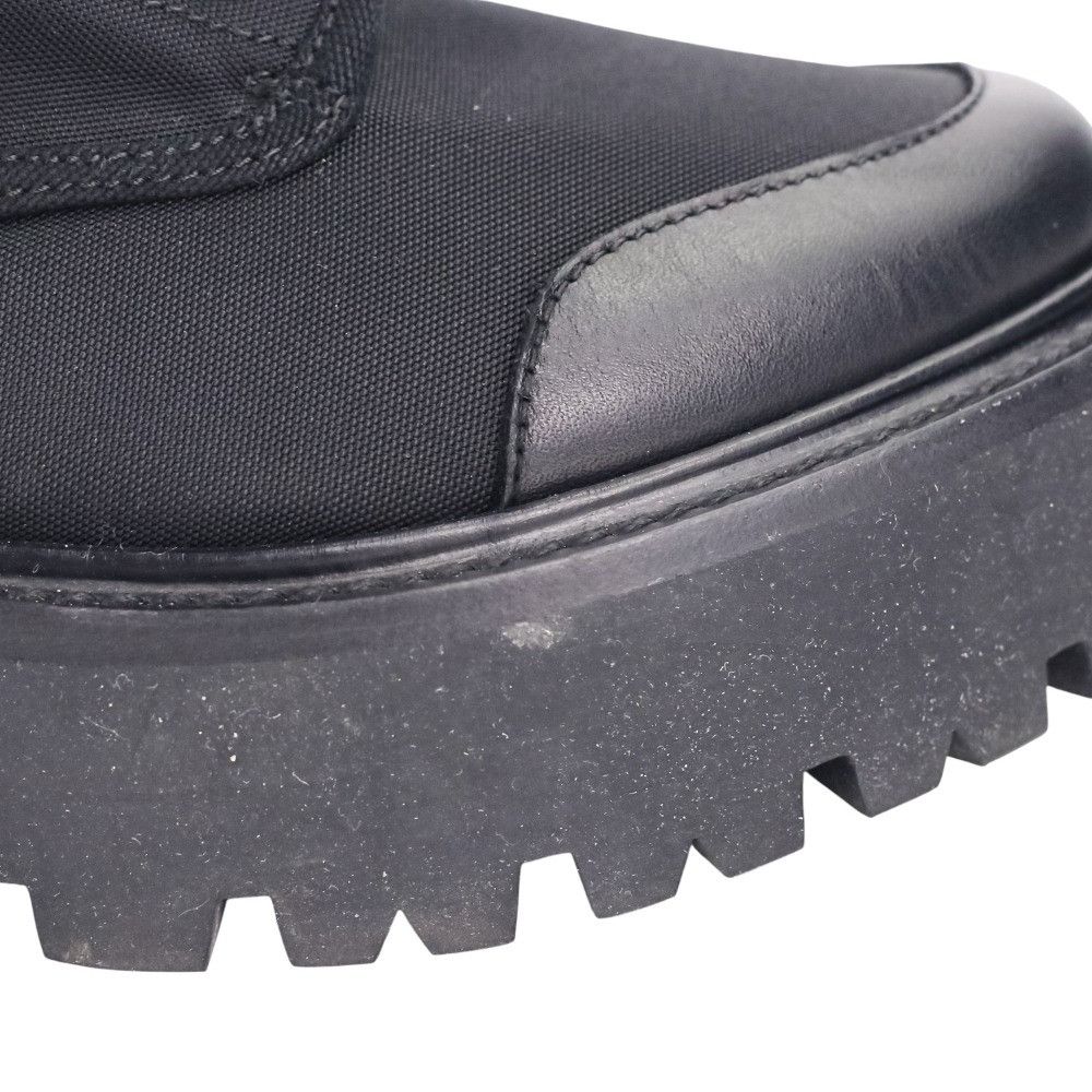 Celine Celine Celine Lace Up Nylon Canvas Leather Boots Textile Shoes DUTY FREE for USA Size ONE SIZE - 12 Thumbnail