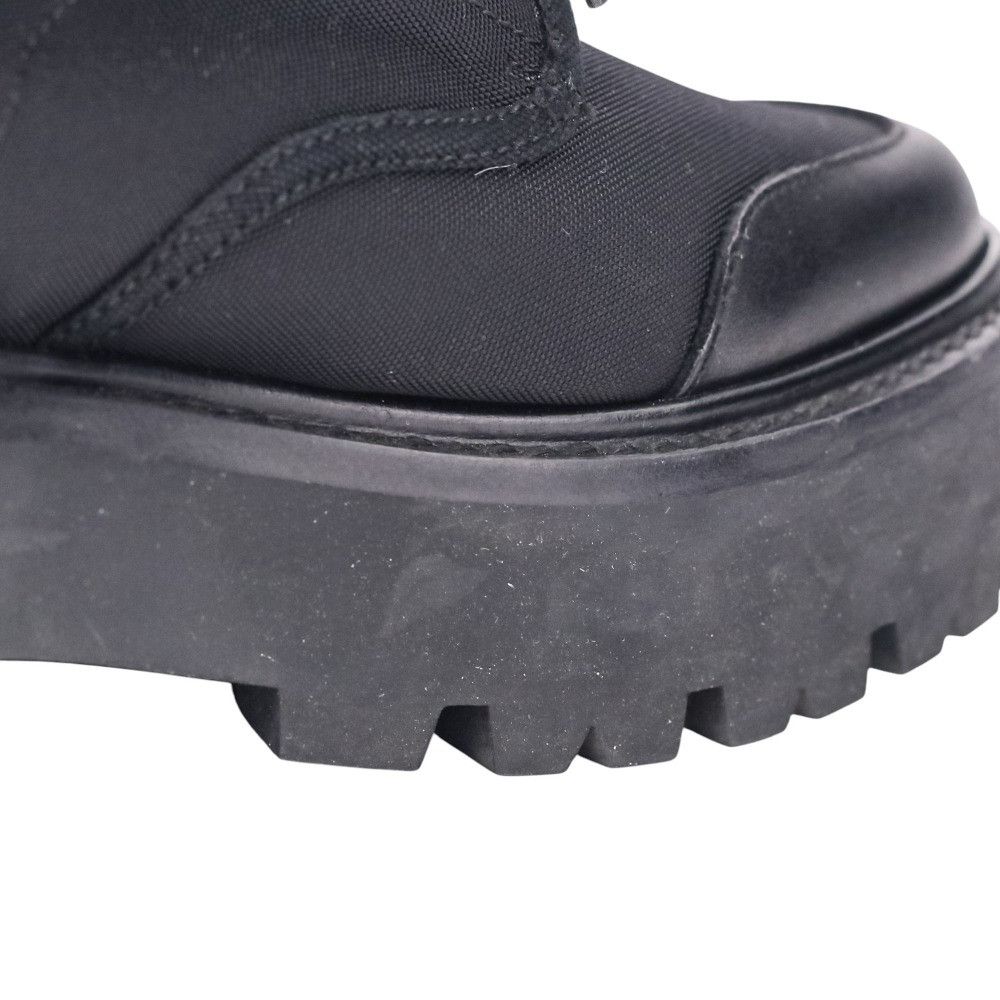 Celine Celine Celine Lace Up Nylon Canvas Leather Boots Textile Shoes DUTY FREE for USA Size ONE SIZE - 10 Thumbnail