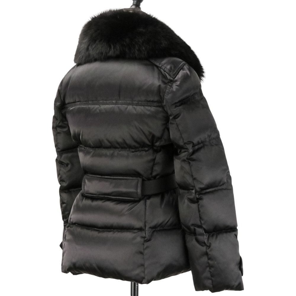 Prada Prada Prada Blue Fox Fur Down Jacket Fur Outerwear 29X275 DUTY FREE for USA Size ONE SIZE - 5 Thumbnail