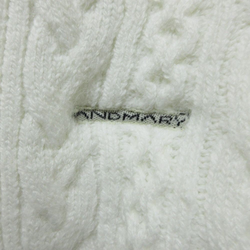 Other Other Andmary quilting knit shape knit jacket Textile Outerwear AM1532 DUTY FREE for USA Size ONE SIZE - 5 Thumbnail