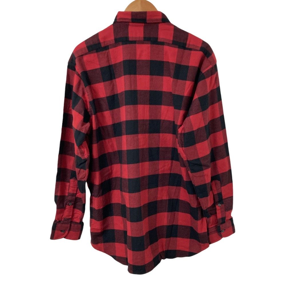 Other Other INDIVIDUALIZED SHIRTS Buffalo Check Flannel Shirt Textile Dress Shirt DUTY FREE for USA Size ONE SIZE - 2 Thumbnail
