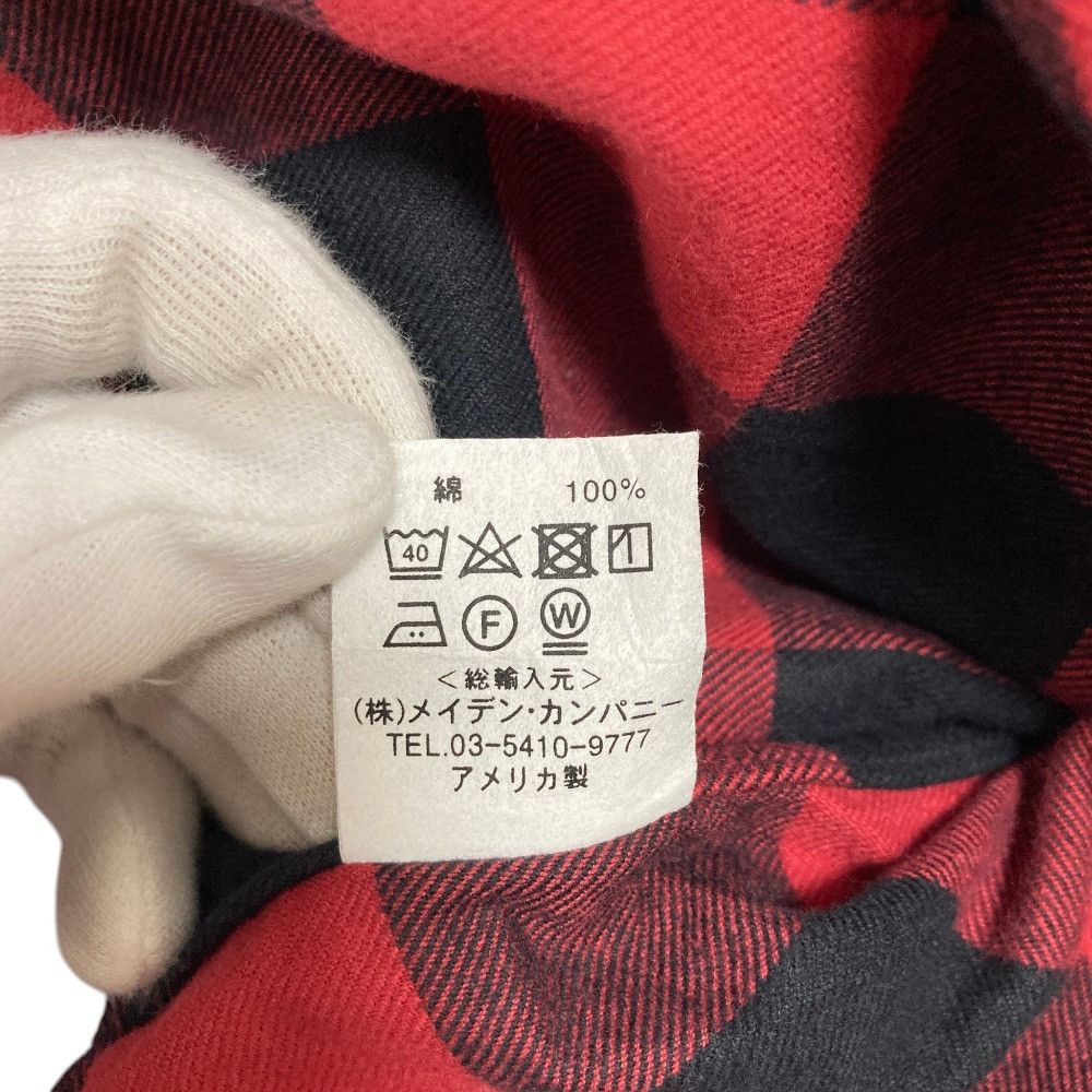 Other Other INDIVIDUALIZED SHIRTS Buffalo Check Flannel Shirt Textile Dress Shirt DUTY FREE for USA Size ONE SIZE - 6 Thumbnail