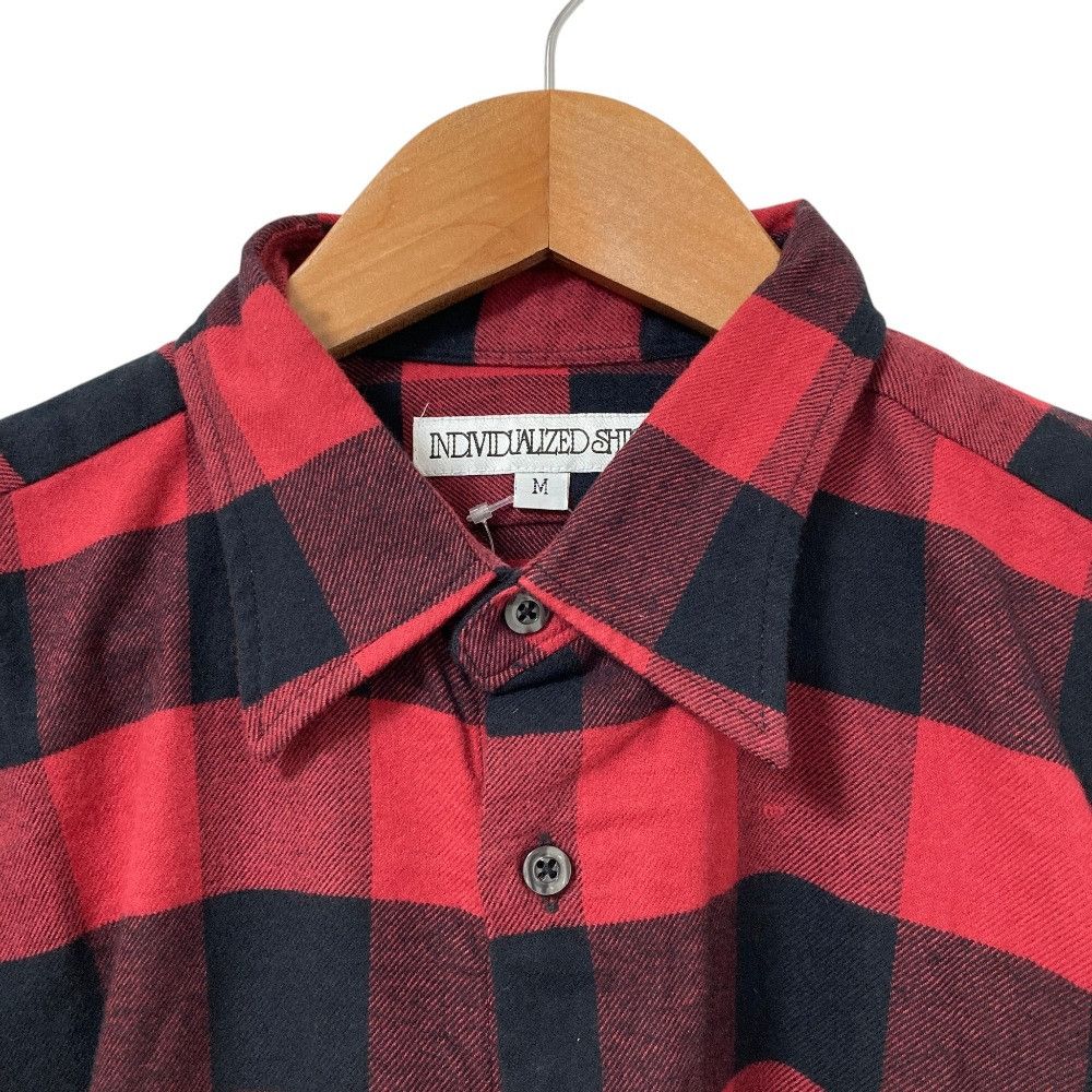 Other Other INDIVIDUALIZED SHIRTS Buffalo Check Flannel Shirt Textile Dress Shirt DUTY FREE for USA Size ONE SIZE - 3 Thumbnail