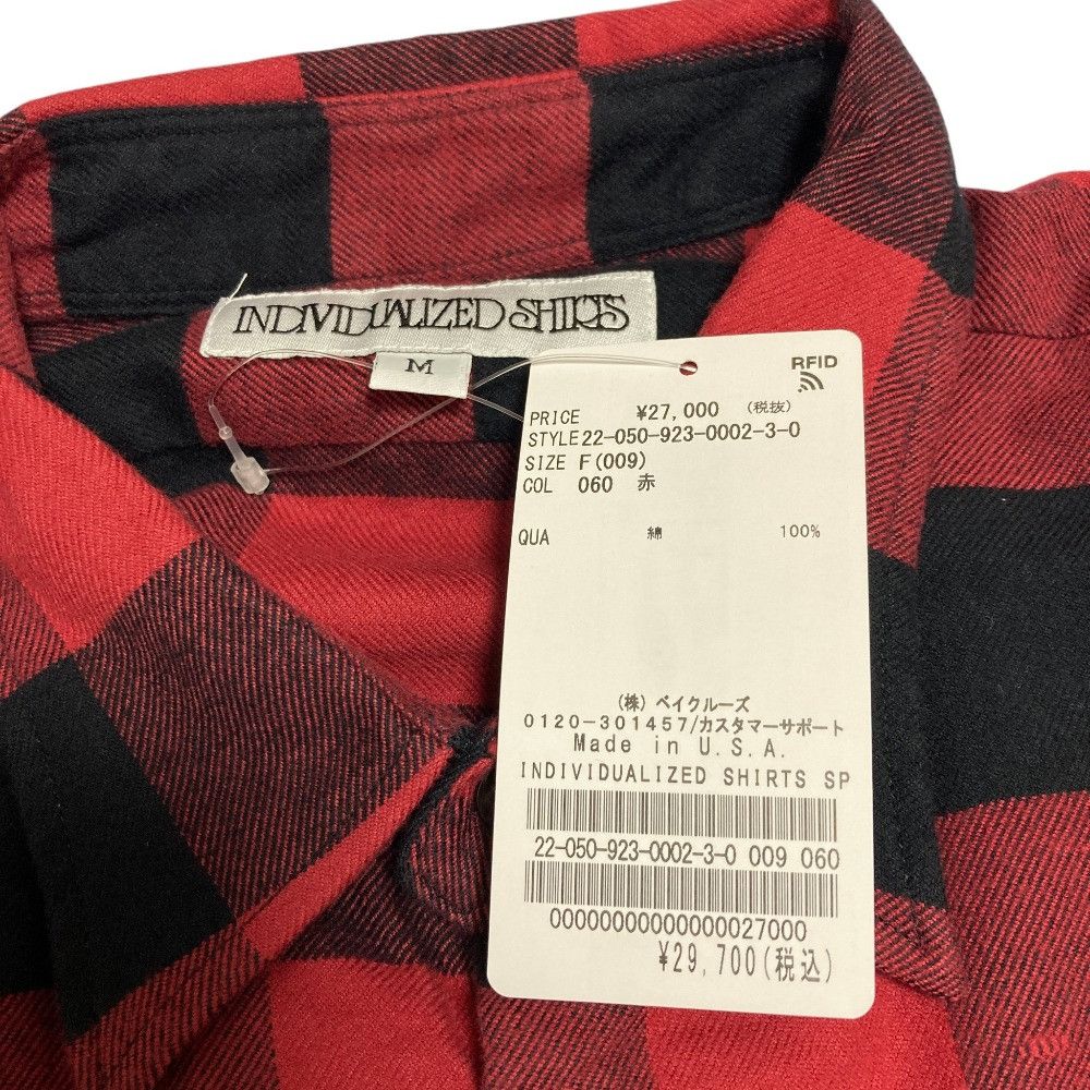 Other Other INDIVIDUALIZED SHIRTS Buffalo Check Flannel Shirt Textile Dress Shirt DUTY FREE for USA Size ONE SIZE - 5 Thumbnail